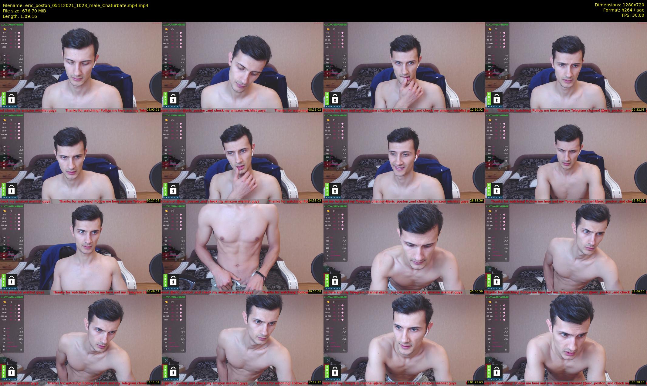 eric_poston — 70 minute Chaturbate male cam show recording, 720p, Nov 5, 2021