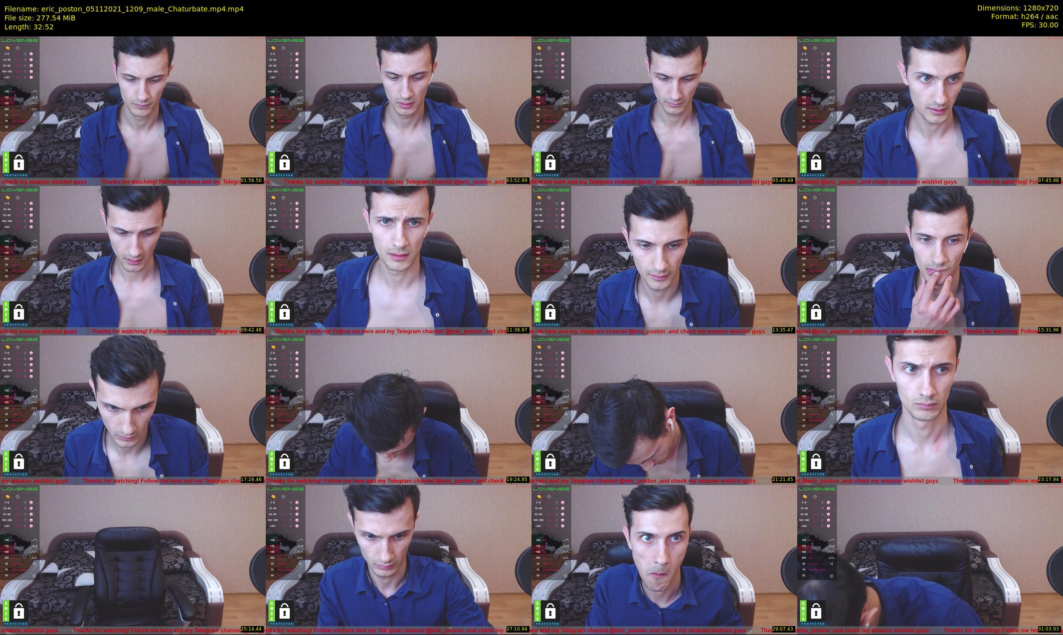 eric_poston — 33 minute Chaturbate male cam show recording, 720p, Nov 5, 2021