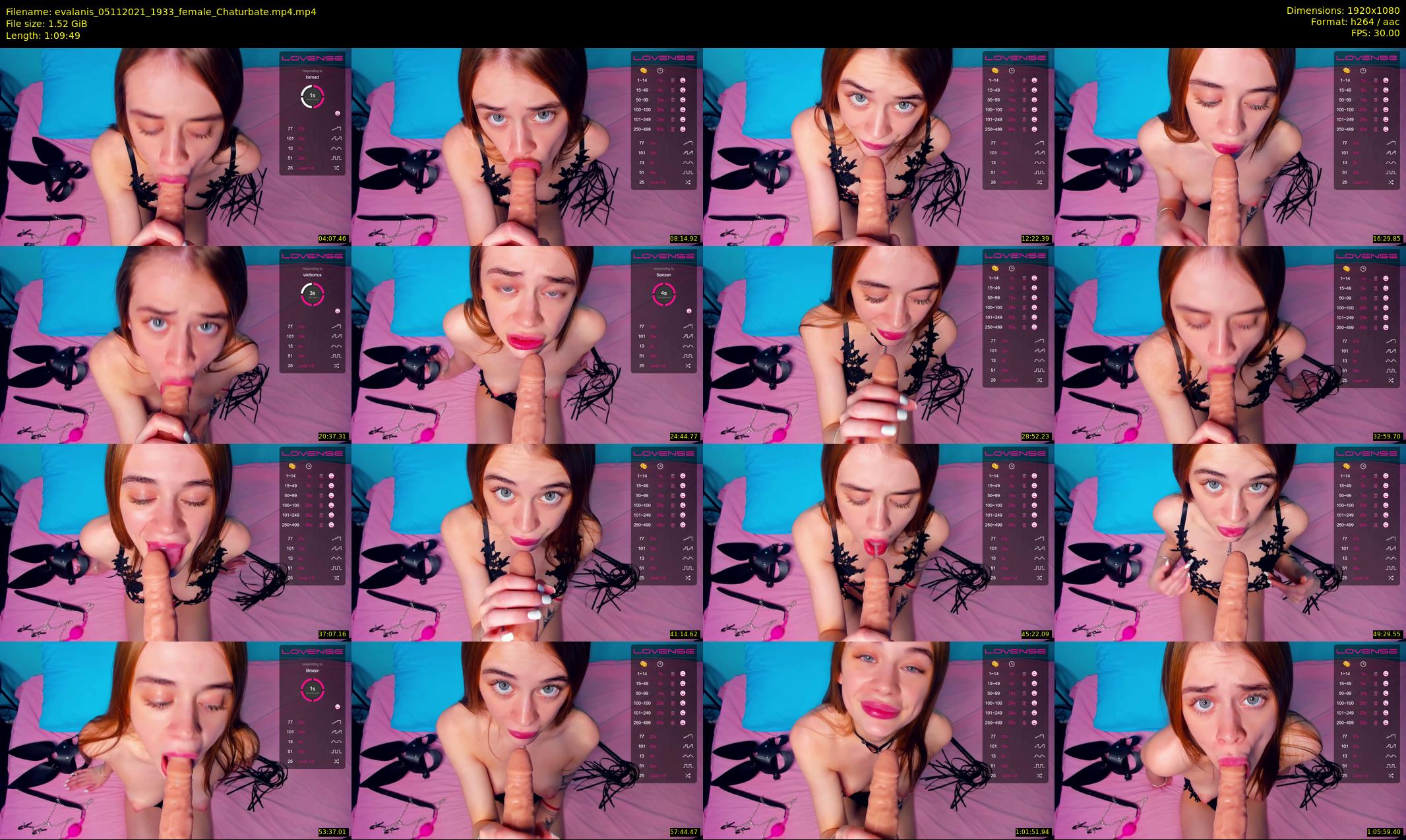 evalanis — 70 minute Chaturbate couple cam show recording, 1080p, Nov 5, 2021