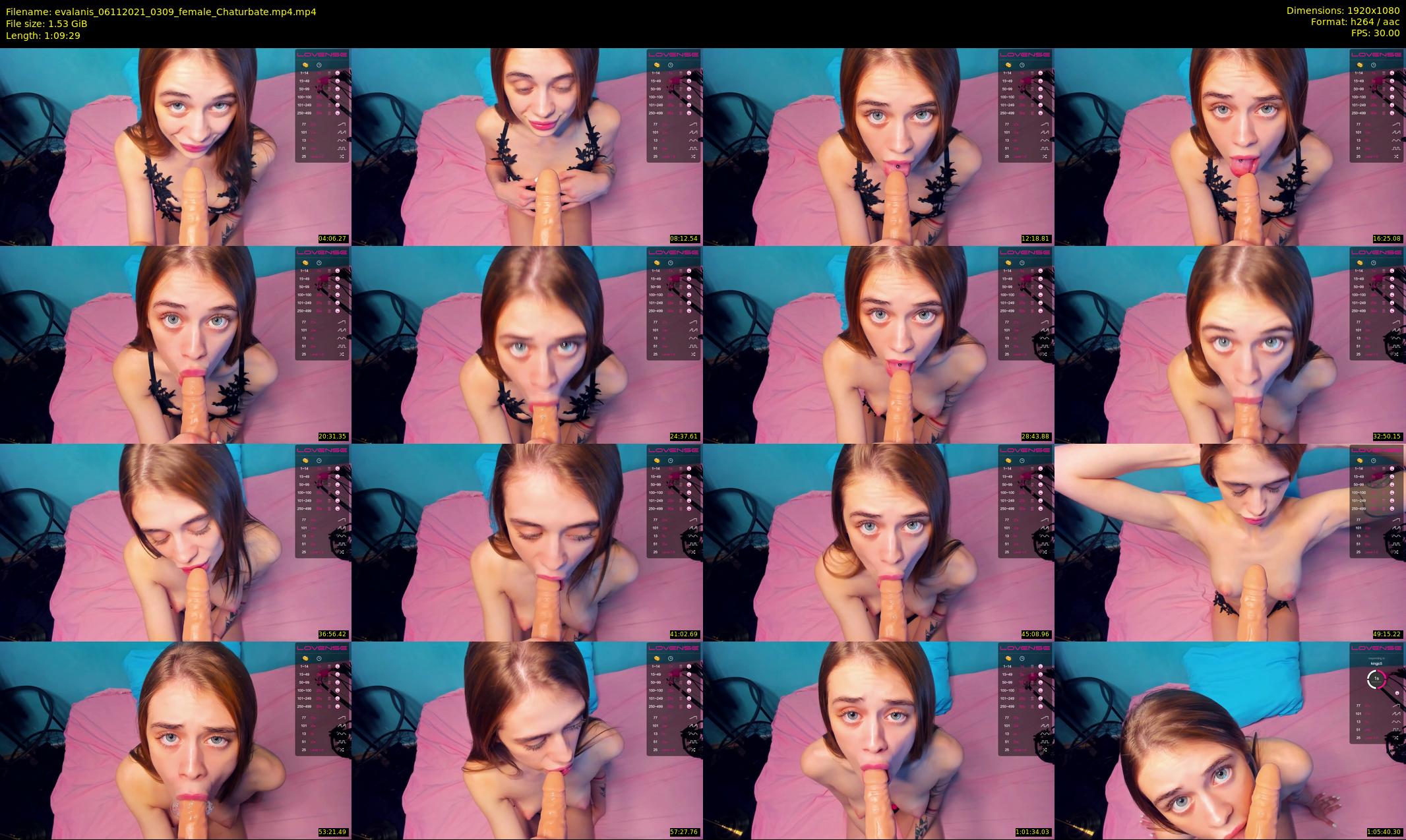 evalanis — 70 minute Chaturbate couple cam show recording, 1080p, Nov 6, 2021