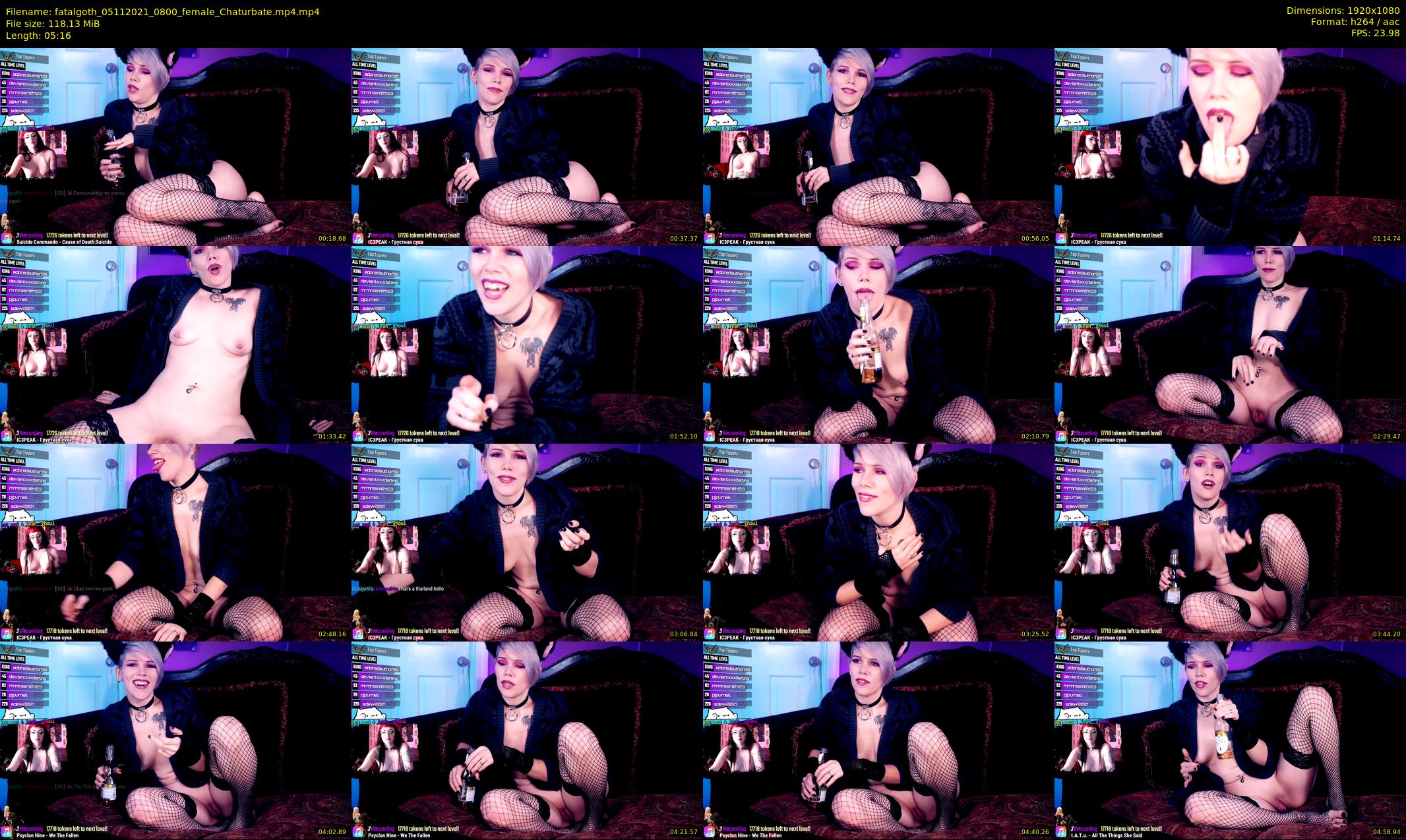 fatalgoth — 6 minute Chaturbate couple cam show recording, 1080p, Nov 5, 2021