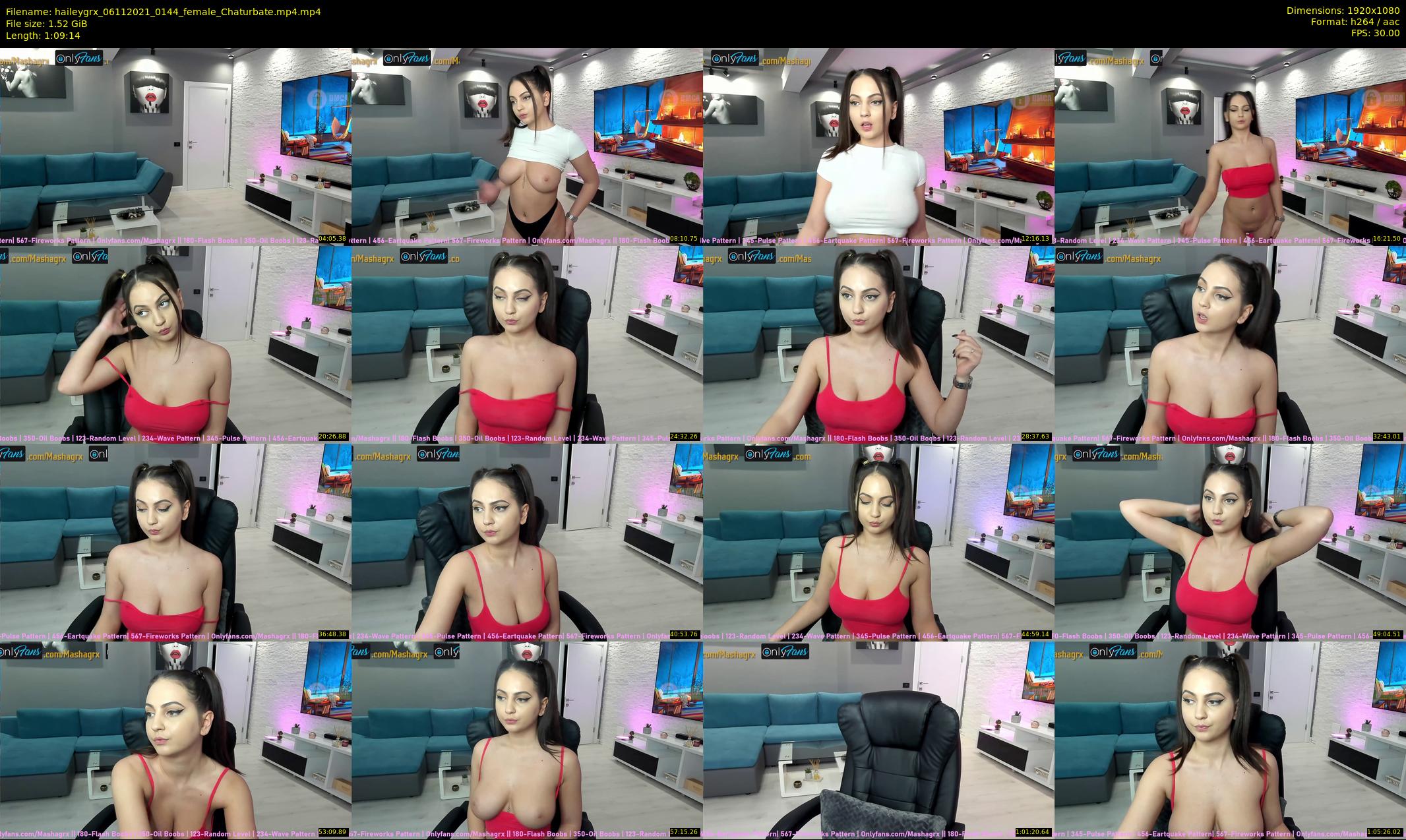 haileygrx — 70 minute Chaturbate female cam show recording, 1080p, Nov 6, 2021
