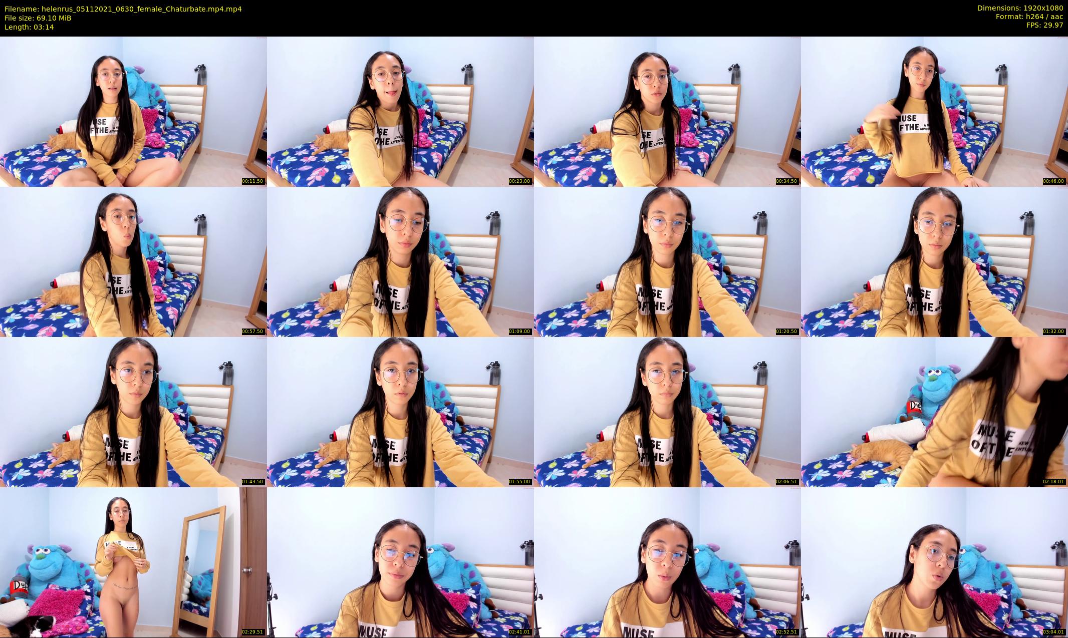 helenrus — 4 minute Chaturbate female cam show recording, 1080p, Nov 5, 2021
