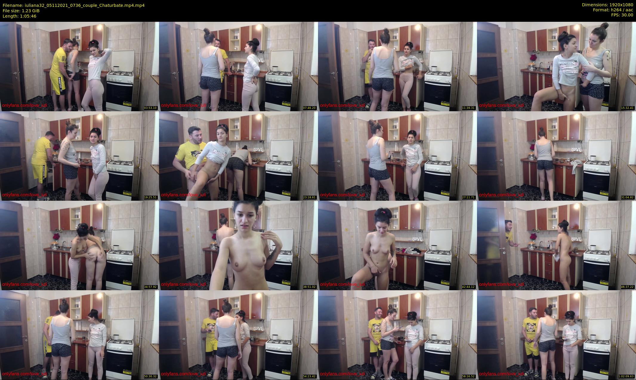 iuliana32 — 66 minute Chaturbate couple cam show recording, 1080p, Nov 5, 2021