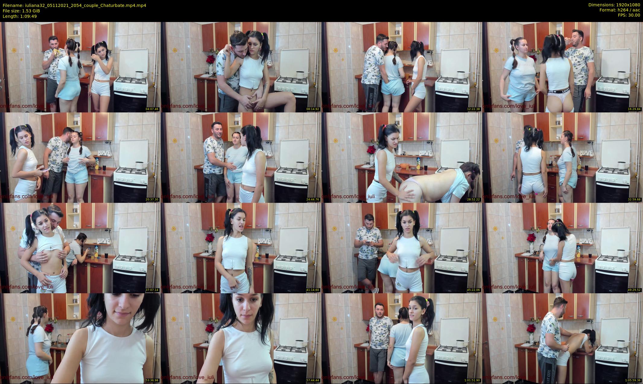iuliana32 — 70 minute Chaturbate couple cam show recording, 1080p, Nov 5, 2021