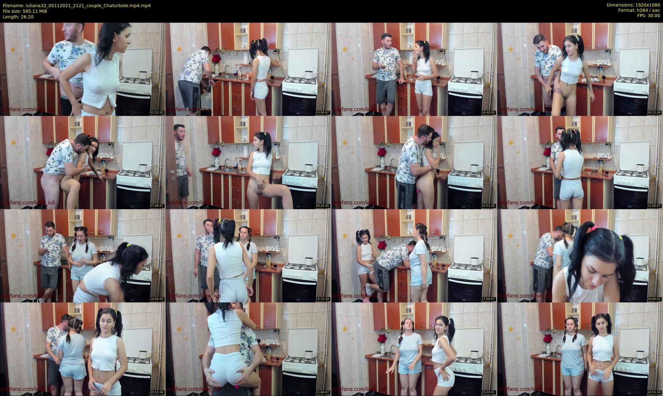 iuliana32 — 27 minute Chaturbate couple cam show recording, 1080p, Nov 5, 2021