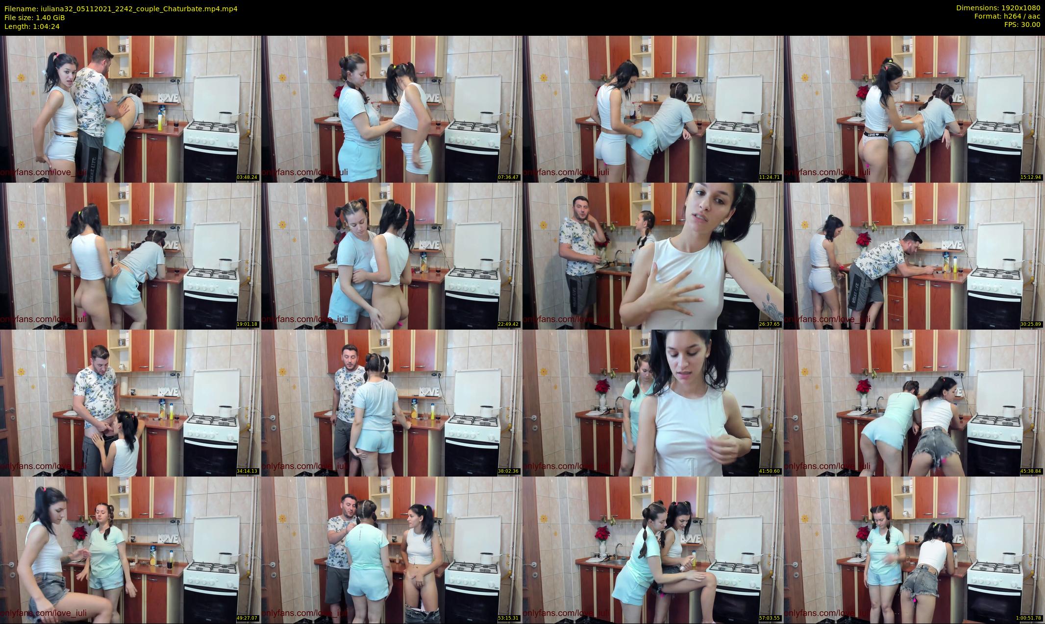 iuliana32 — 65 minute Chaturbate couple cam show recording, 1080p, Nov 5, 2021