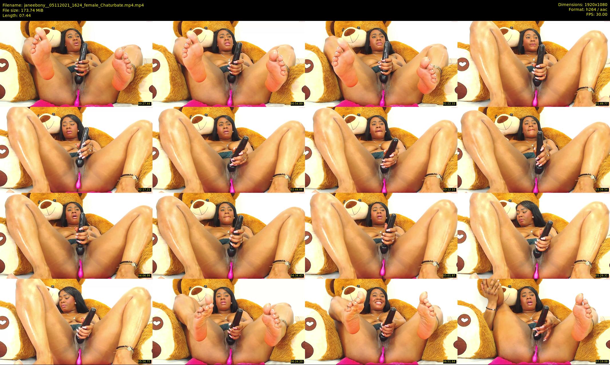 janeebony_ — 8 minute Chaturbate female cam show recording, 1080p, Nov 5, 2021