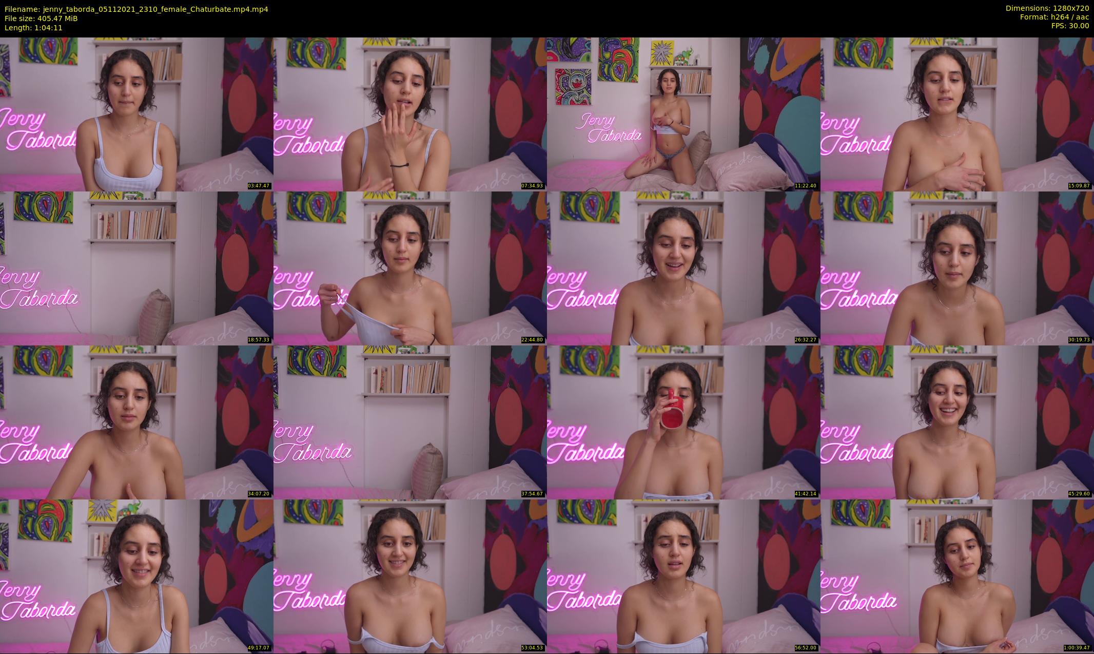 jenny_taborda — 65 minute Chaturbate female cam show recording, 720p, Nov 5, 2021