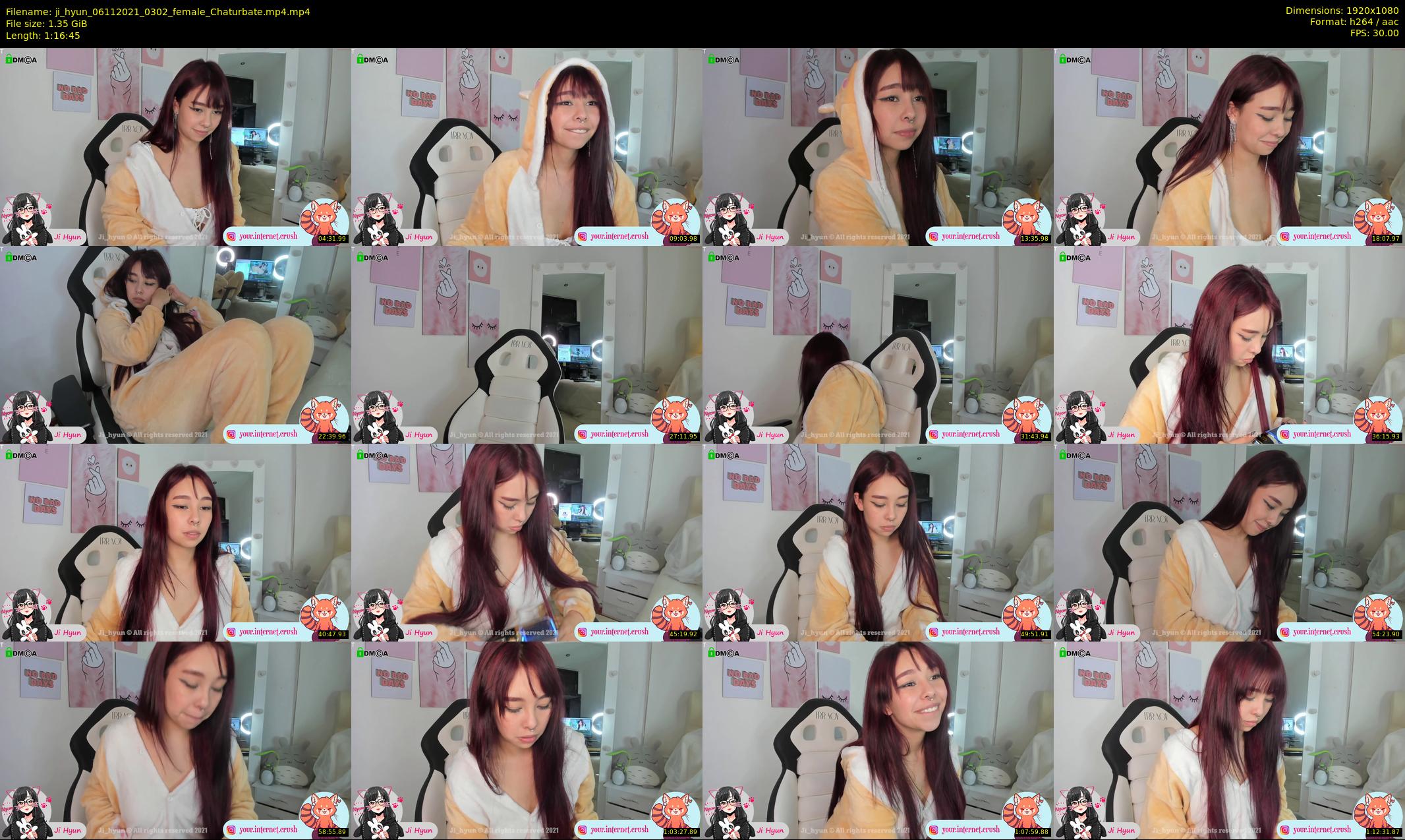 ji_hyun — 77 minute Chaturbate female cam show recording, 1080p, Nov 6, 2021