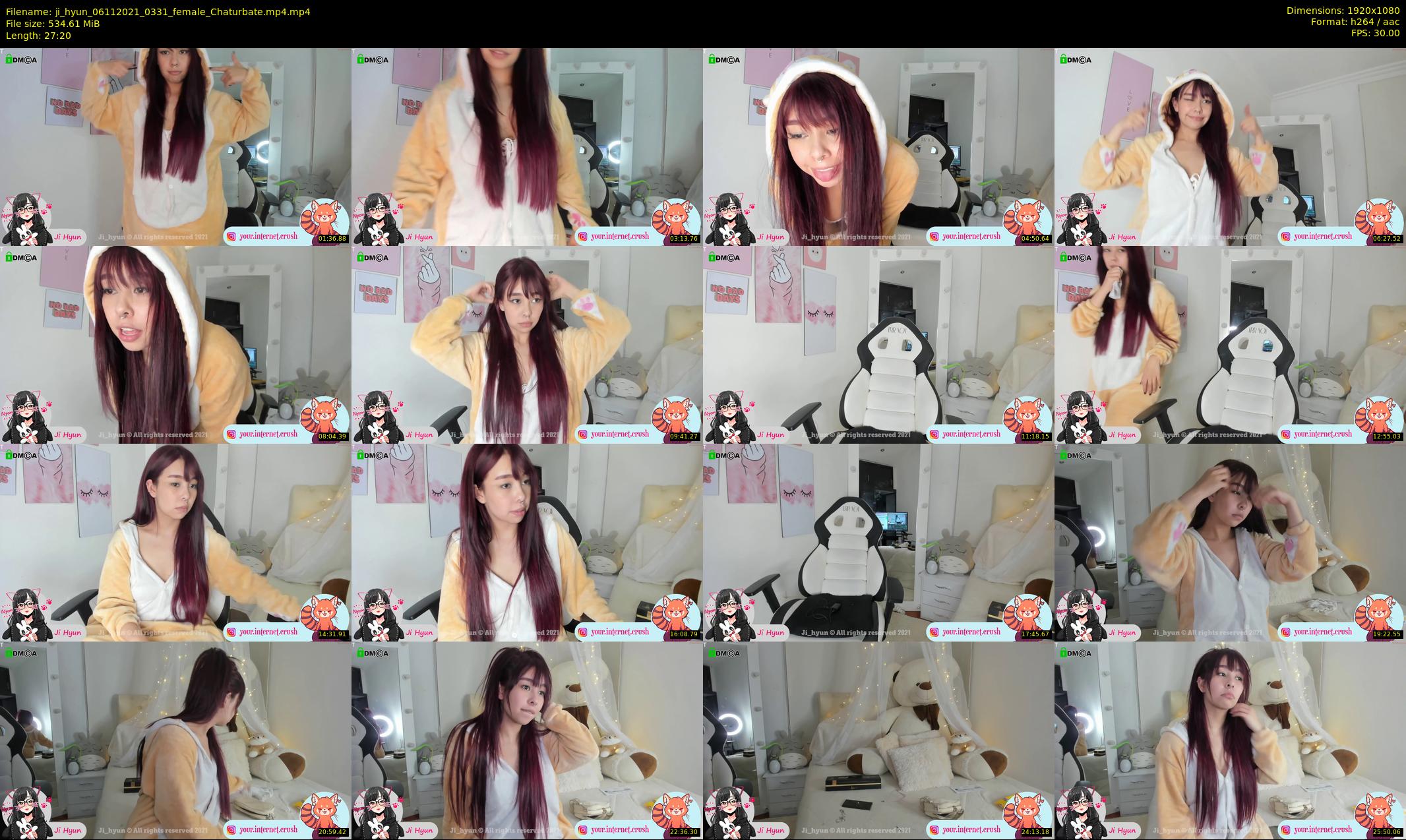 ji_hyun — 28 minute Chaturbate female cam show recording, 1080p, Nov 6, 2021