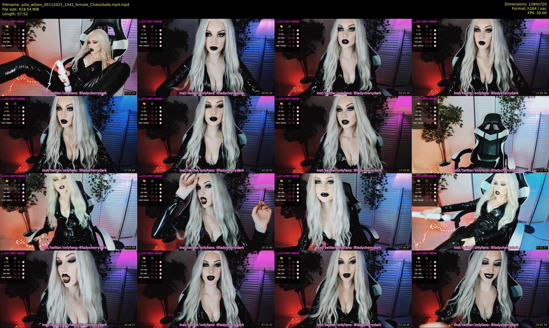 julia_wilson — 58 minute Chaturbate female cam show recording, 720p, Nov 5, 2021