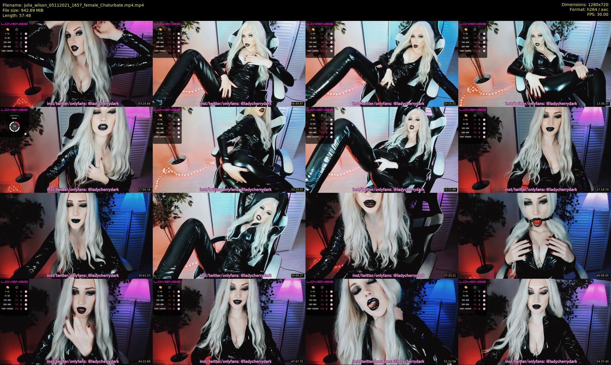 julia_wilson — 58 minute Chaturbate female cam show recording, 720p, Nov 5, 2021