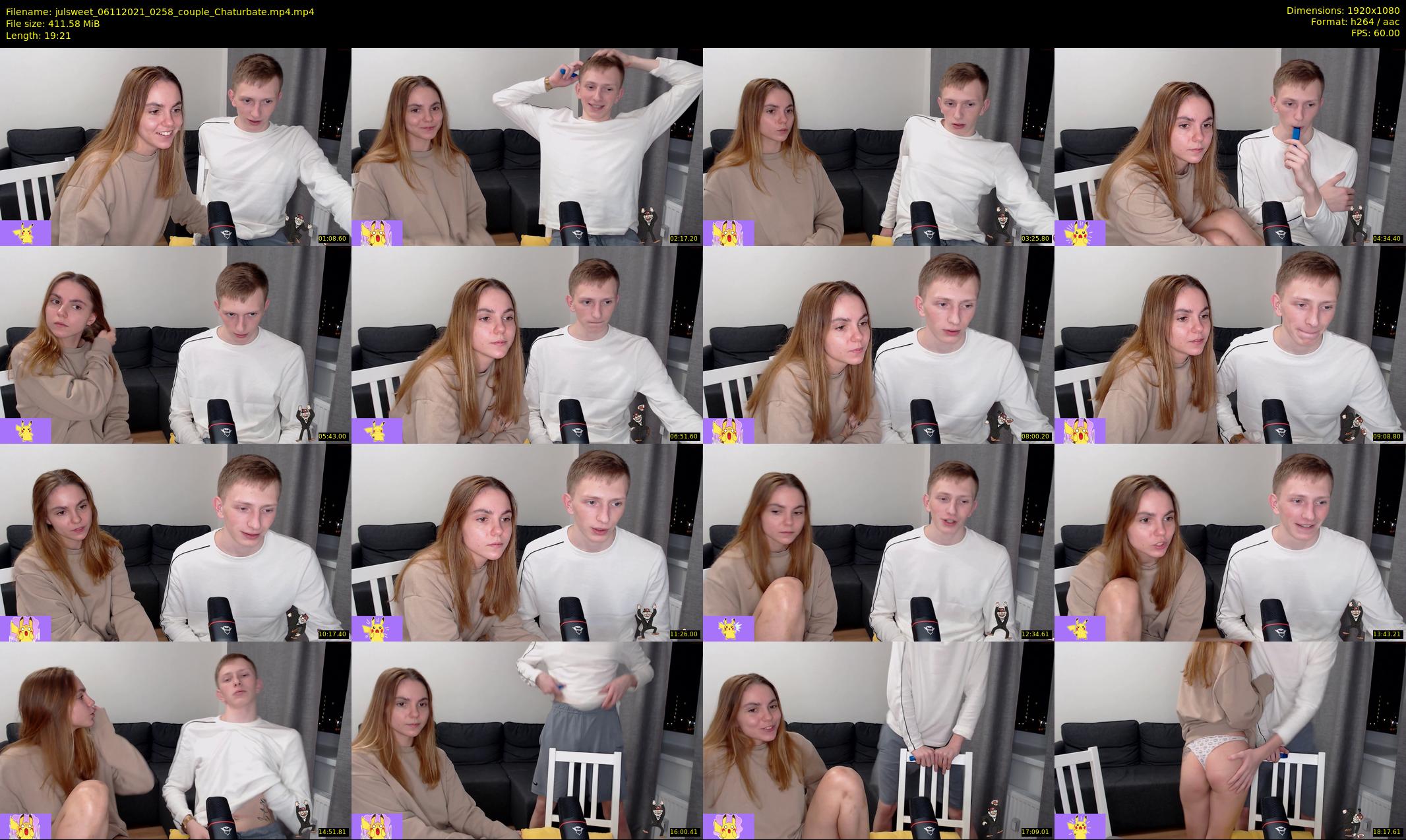 julsweet — 20 minute Chaturbate male cam show recording, 1080p, Nov 6, 2021