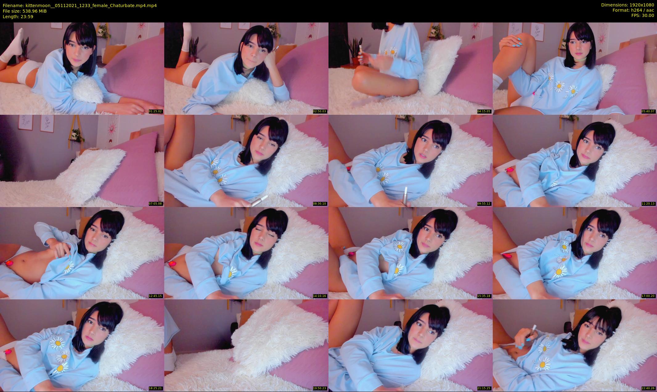 kittenmoon_ — 24 minute Chaturbate female cam show recording, 1080p, Nov 5, 2021