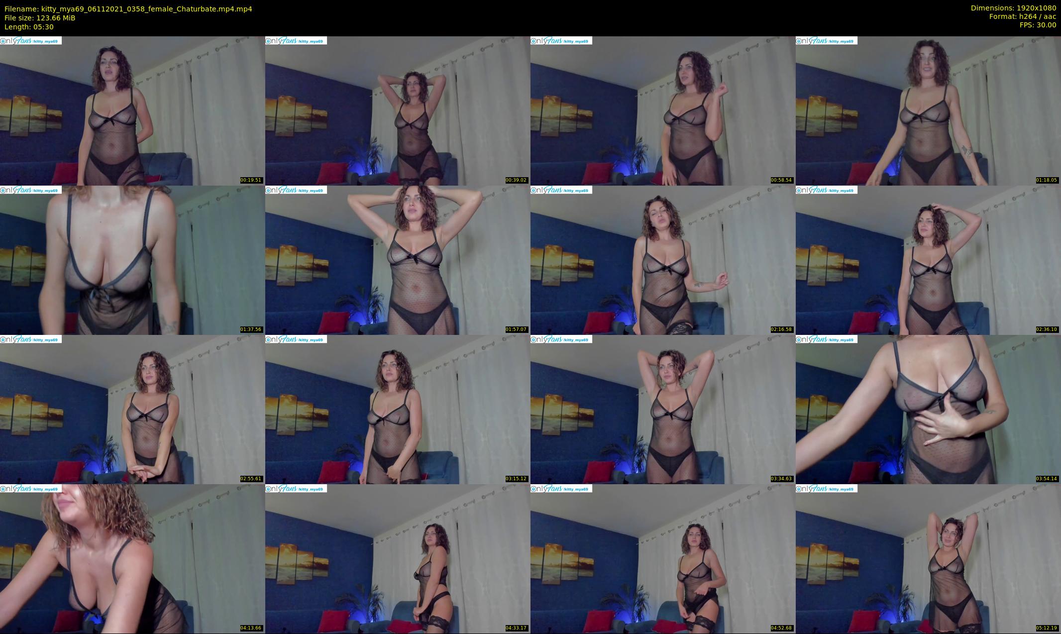 kitty_mya69 — 6 minute Chaturbate female cam show recording, 1080p, Nov 6, 2021