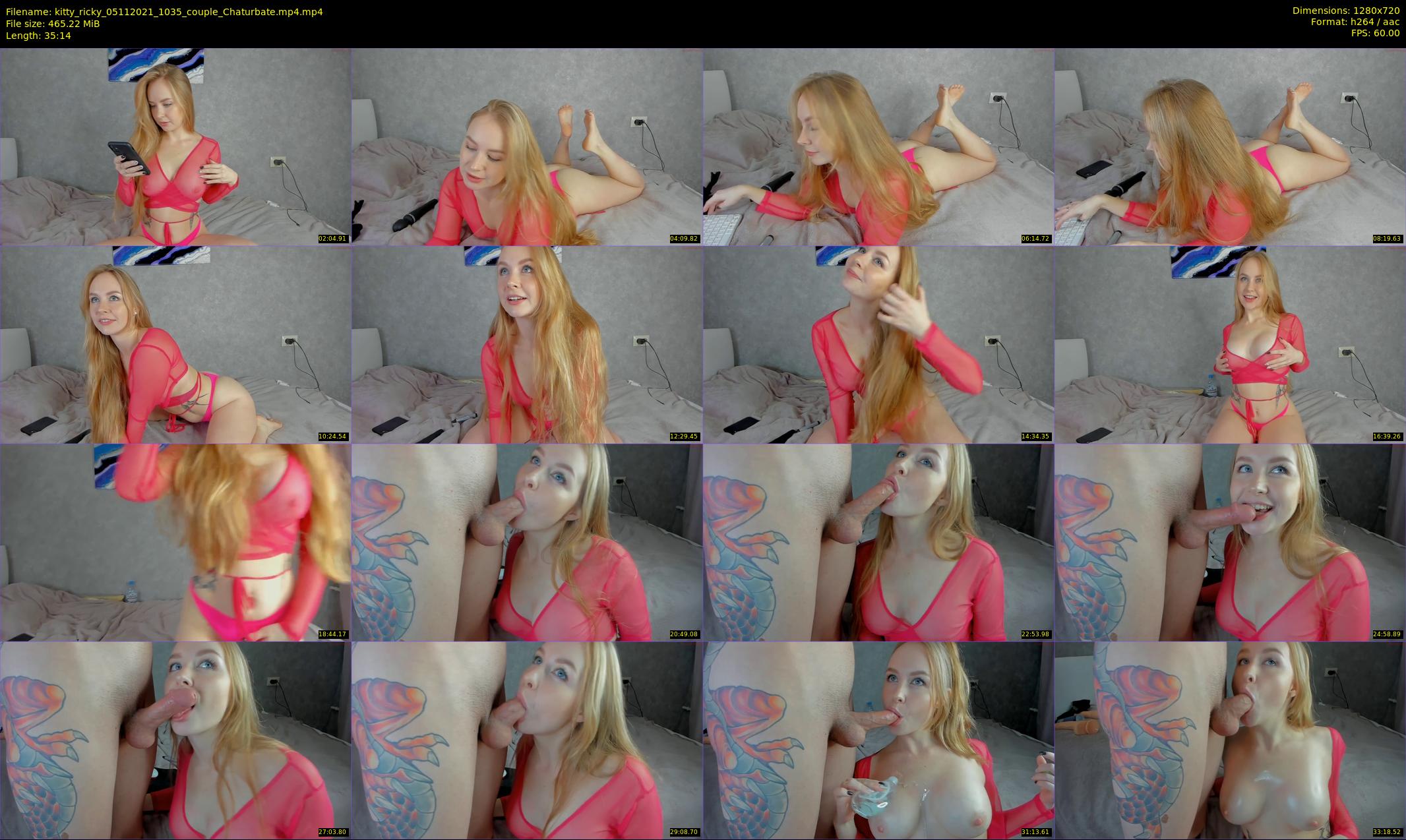 kitty_ricky — 36 minute Chaturbate couple cam show recording, 720p, Nov 5, 2021