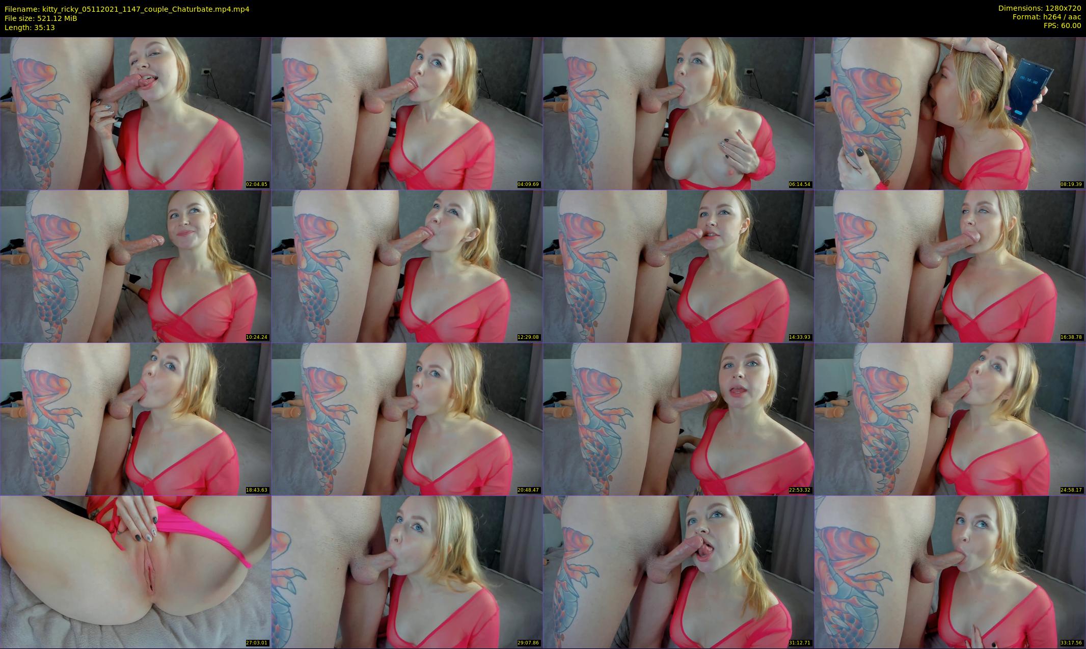 kitty_ricky — 36 minute Chaturbate couple cam show recording, 720p, Nov 5, 2021