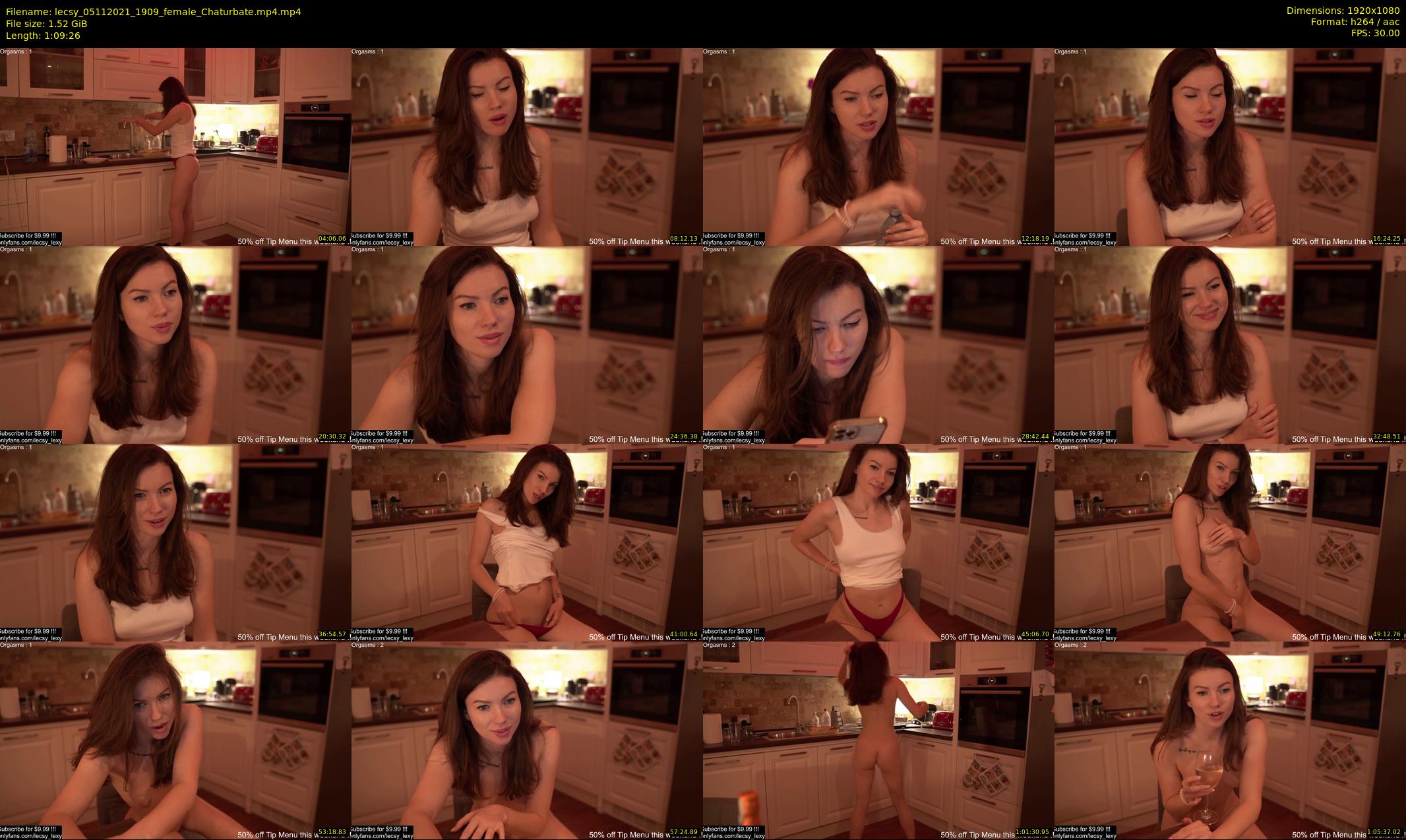 lecsy — 70 minute Chaturbate female cam show recording, 1080p, Nov 5, 2021