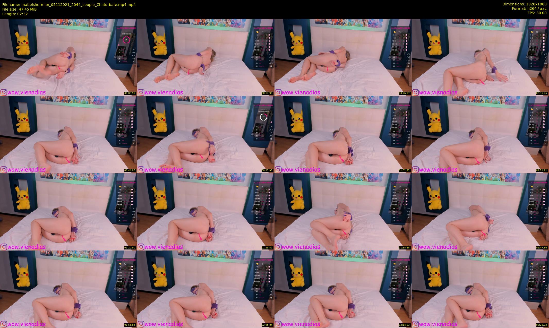 mabelsherman — 3 minute Chaturbate couple cam show recording, 1080p, Nov 5, 2021