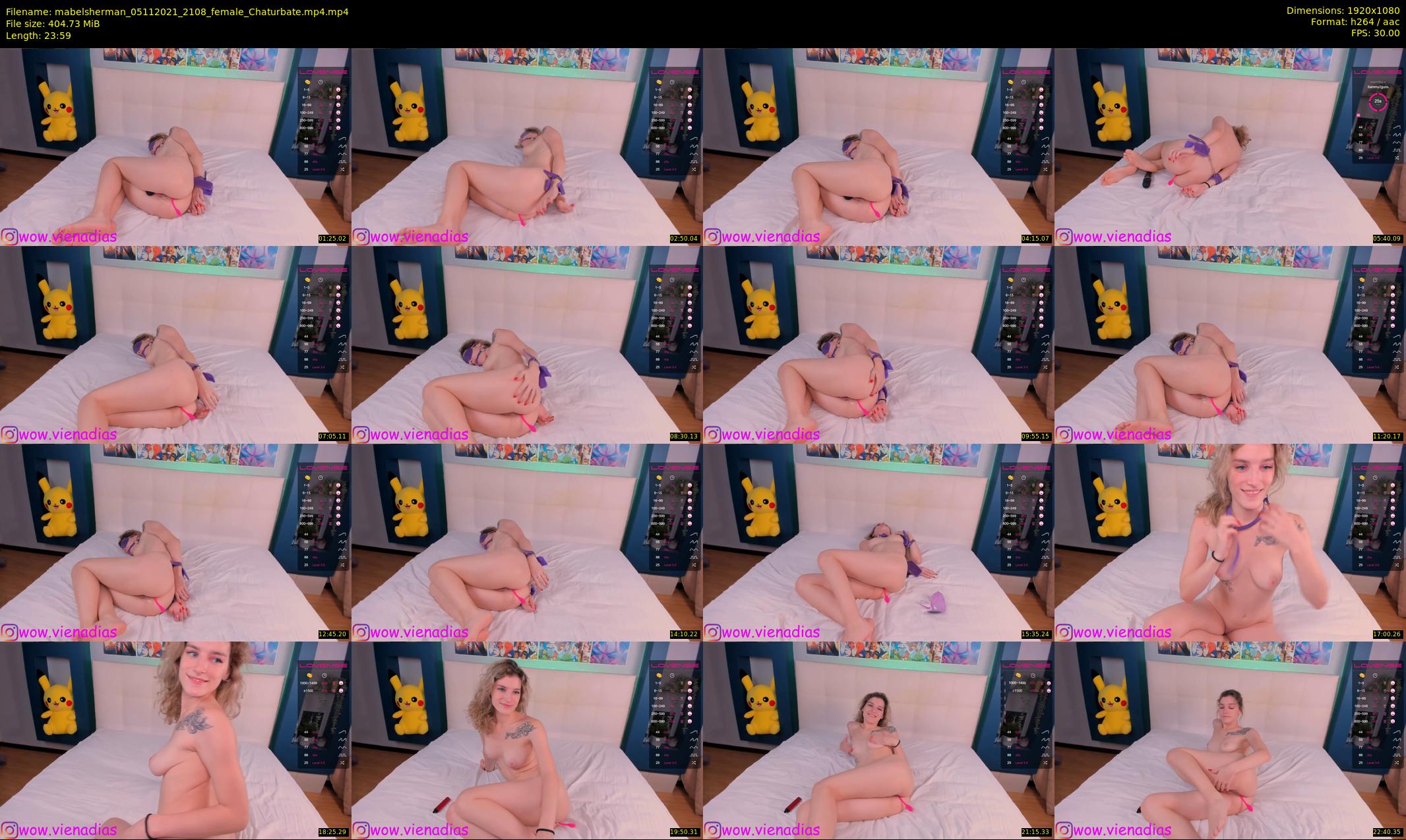 mabelsherman — 24 minute Chaturbate couple cam show recording, 1080p, Nov 5, 2021
