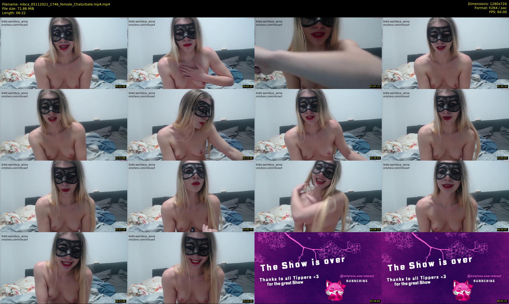 mbca — 7 minute Chaturbate couple cam show recording, 720p, Nov 5, 2021