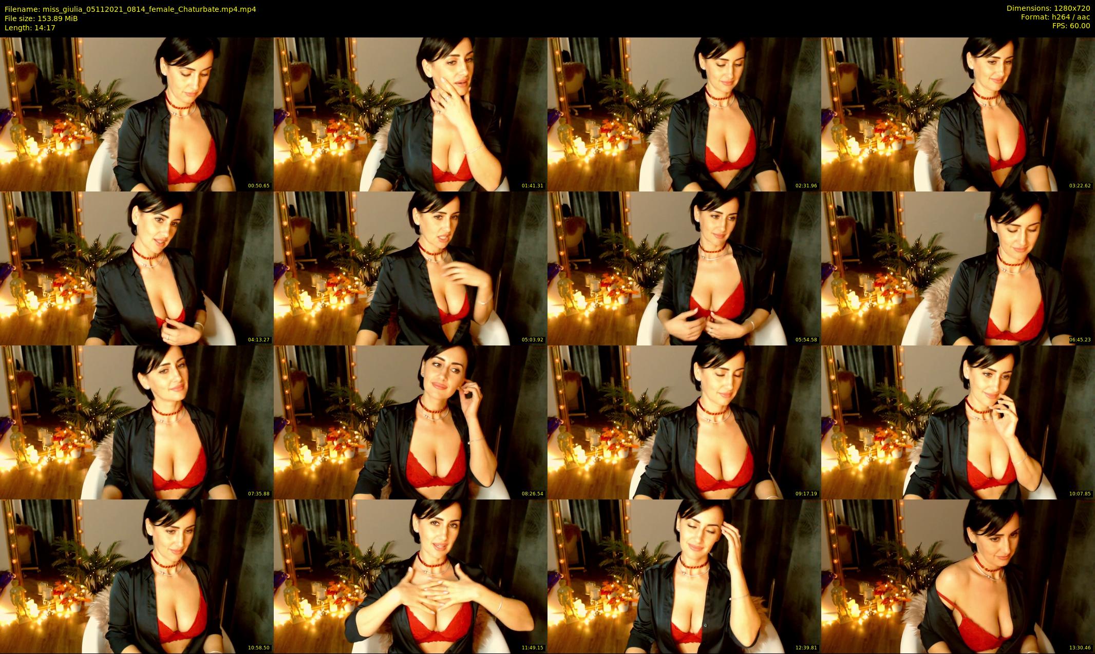 miss_giulia — 15 minute Chaturbate female cam show recording, 720p, Nov 5, 2021
