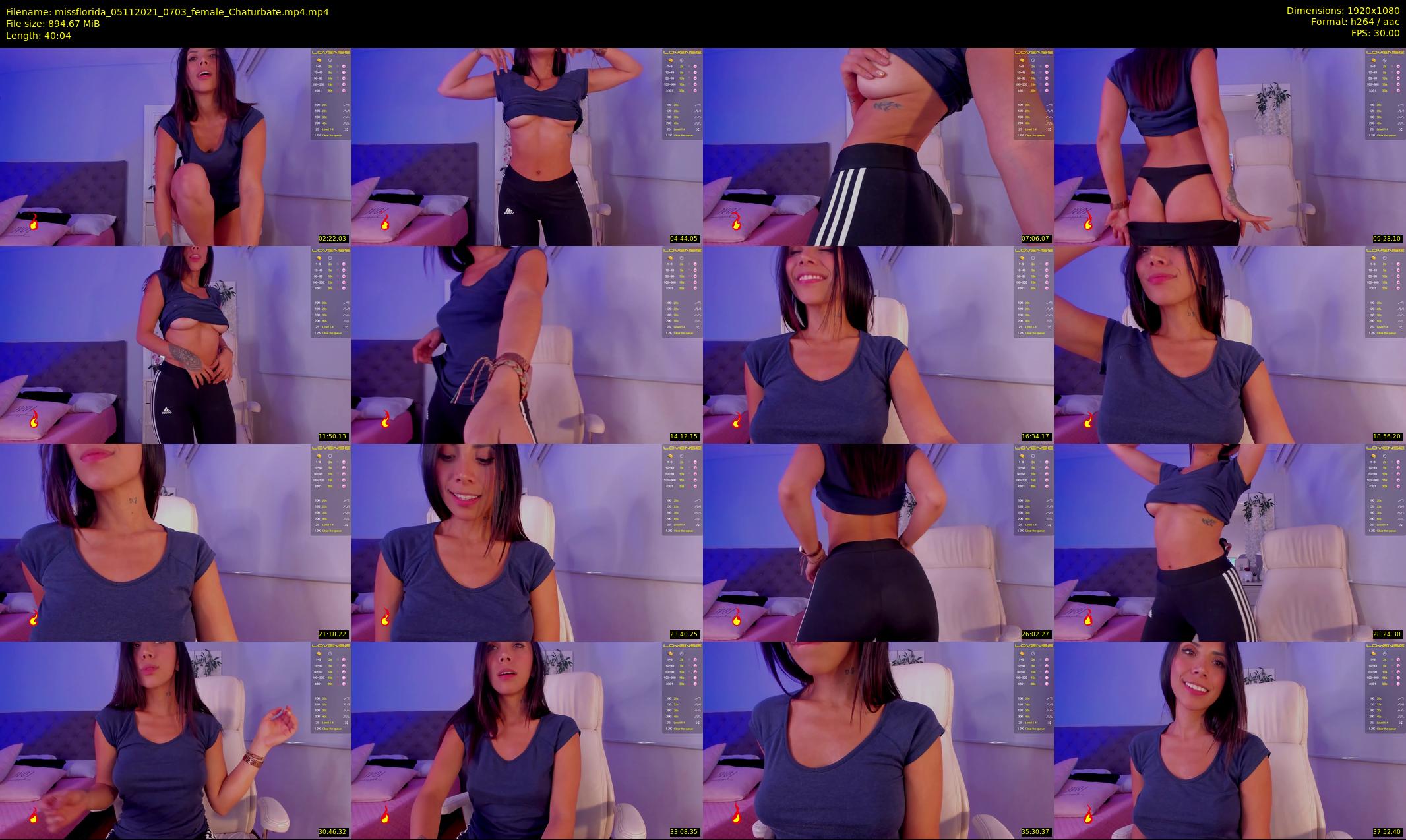missflorida — 41 minute Chaturbate female cam show recording, 1080p, Nov 5, 2021