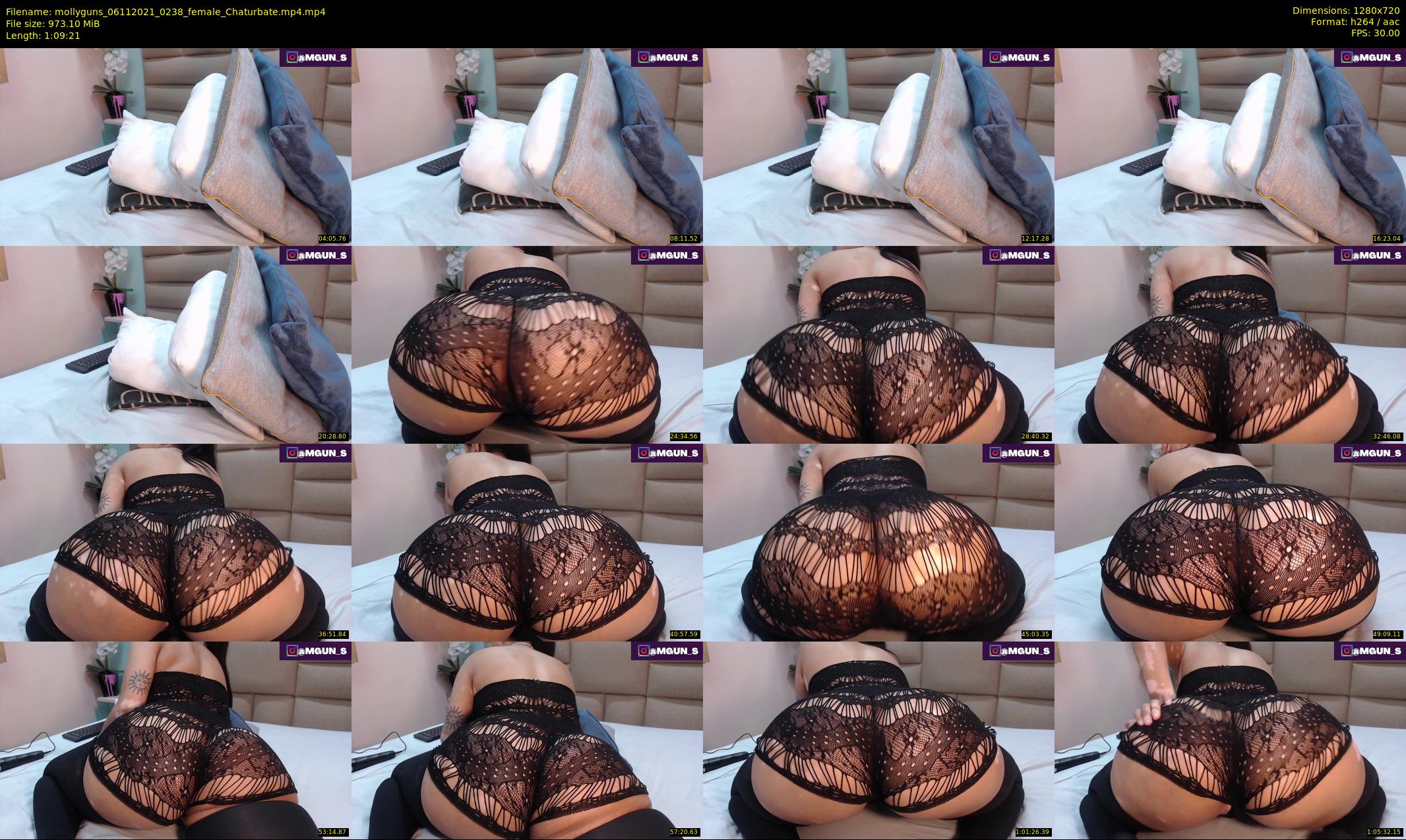 mollyguns — 70 minute Chaturbate female cam show recording, 720p, Nov 6, 2021