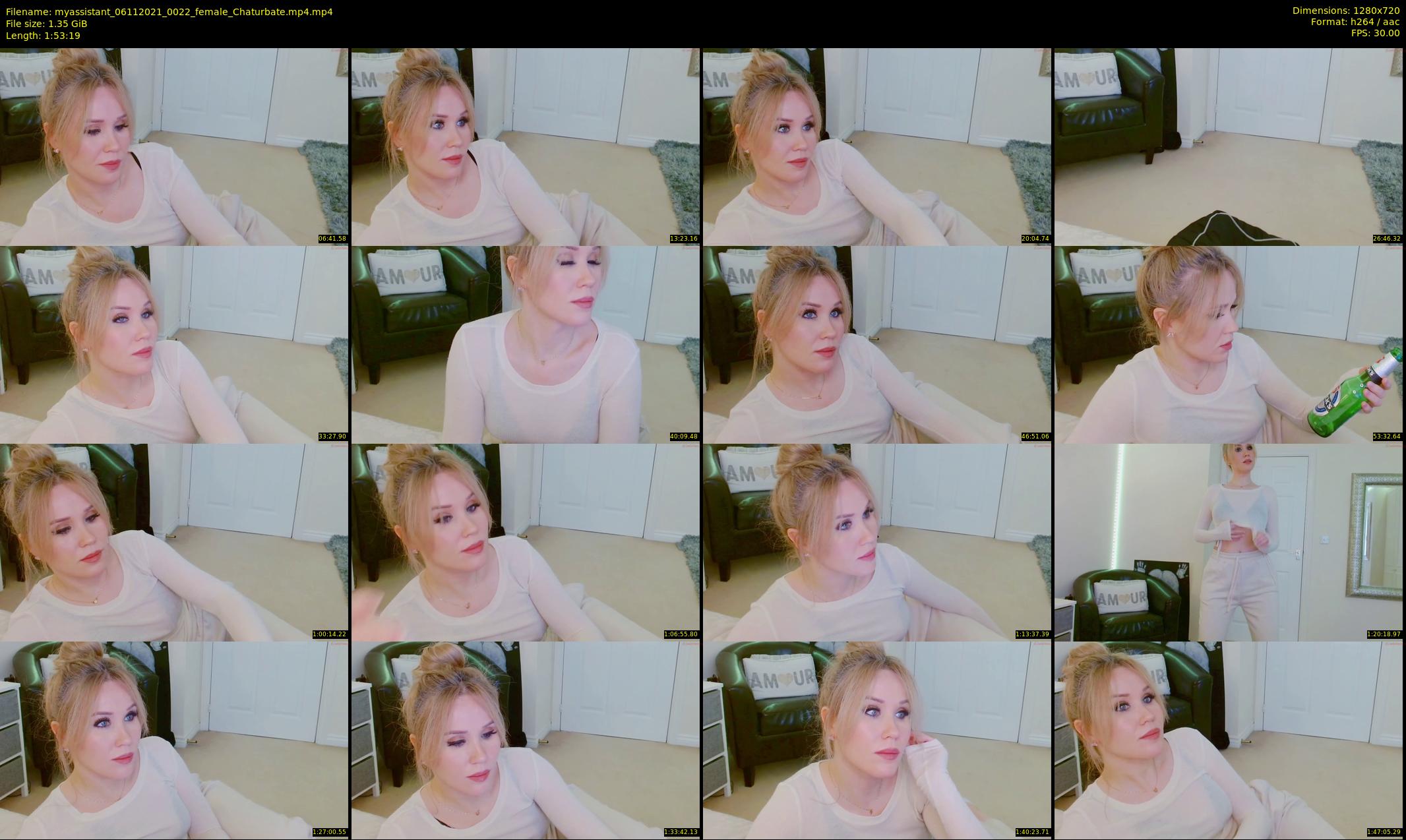 myassistant — 114 minute Chaturbate female cam show recording, 720p, Nov 6, 2021