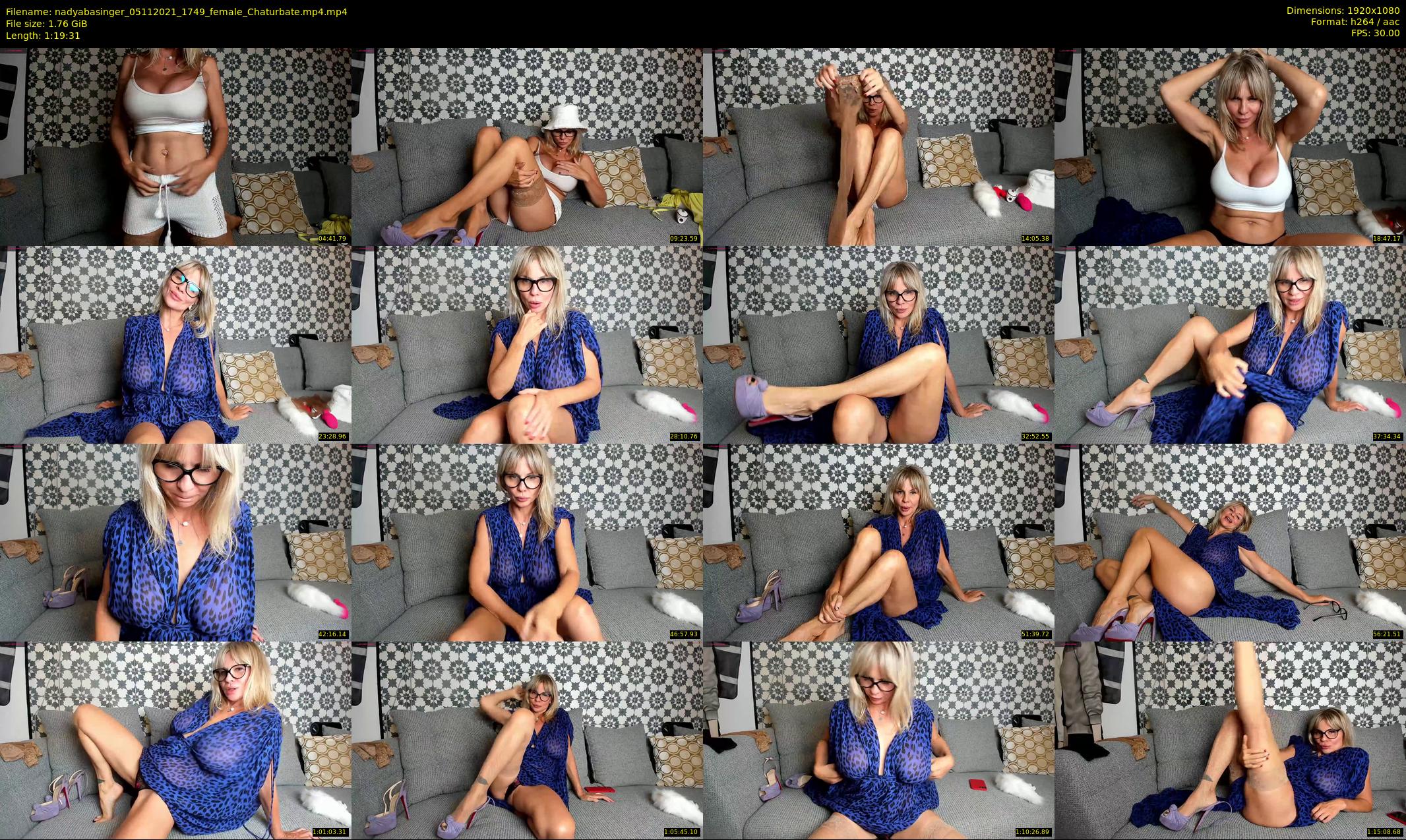 nadyabasinger — 80 minute Chaturbate female cam show recording, 1080p, Nov 5, 2021
