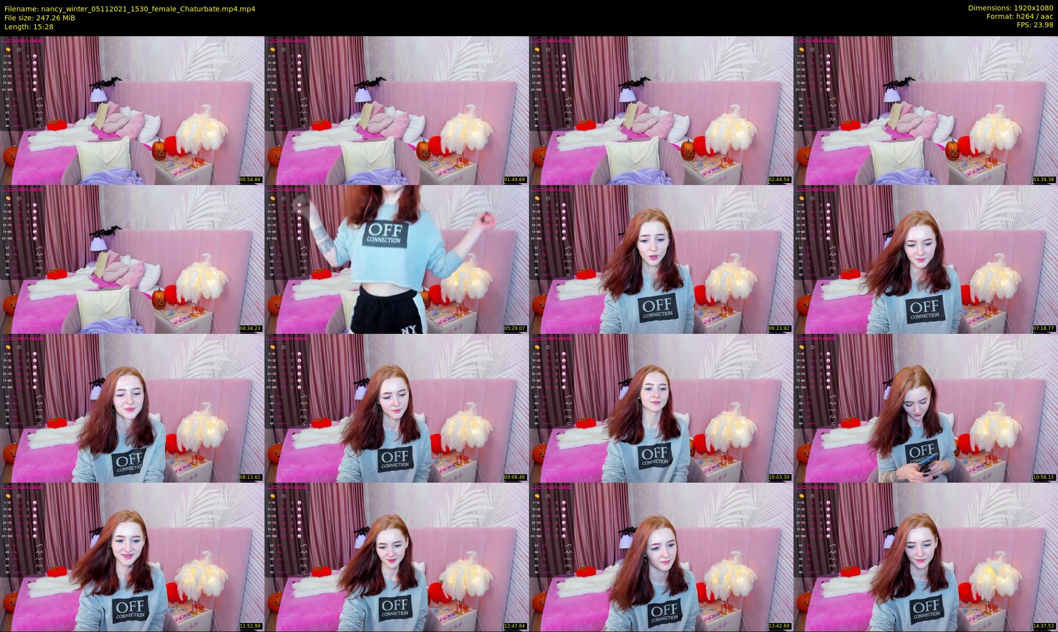 nancy_winter — 16 minute Chaturbate female cam show recording, 1080p, Nov 5, 2021