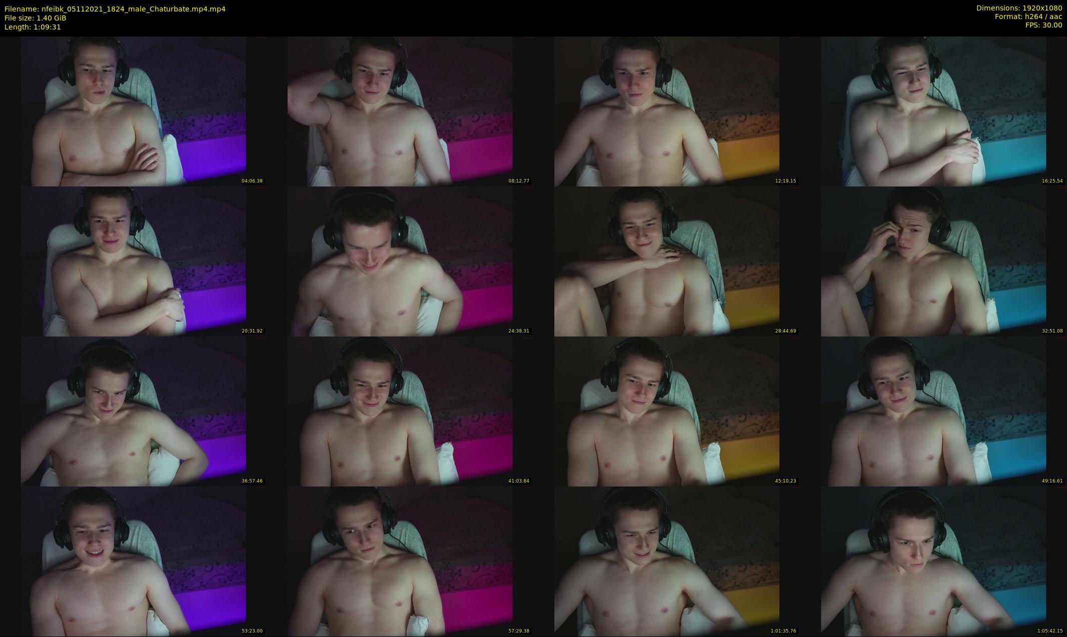 nfeibk — 70 minute Chaturbate male cam show recording, 1080p, Nov 5, 2021