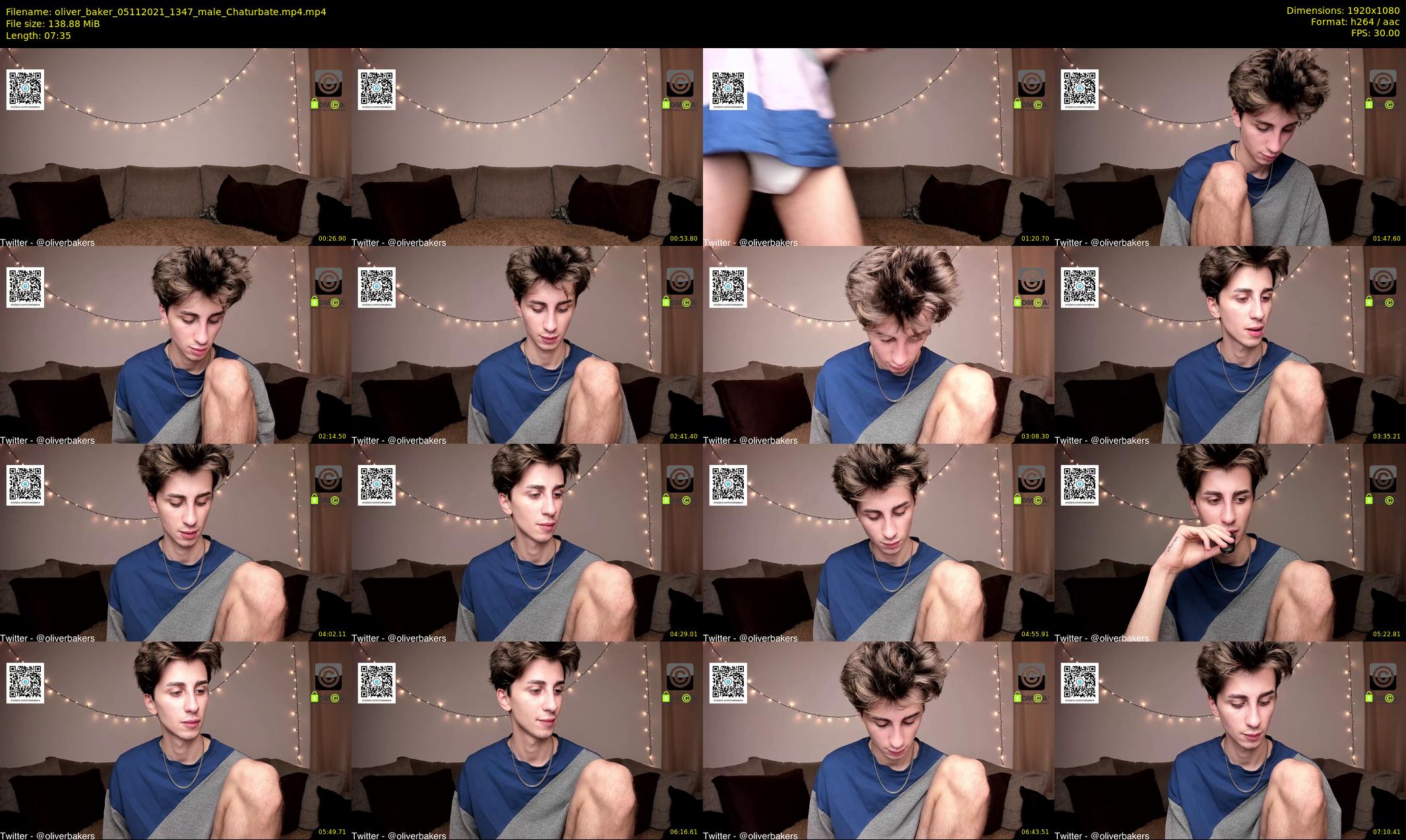 oliver_baker — 8 minute Chaturbate male cam show recording, 1080p, Nov 5, 2021