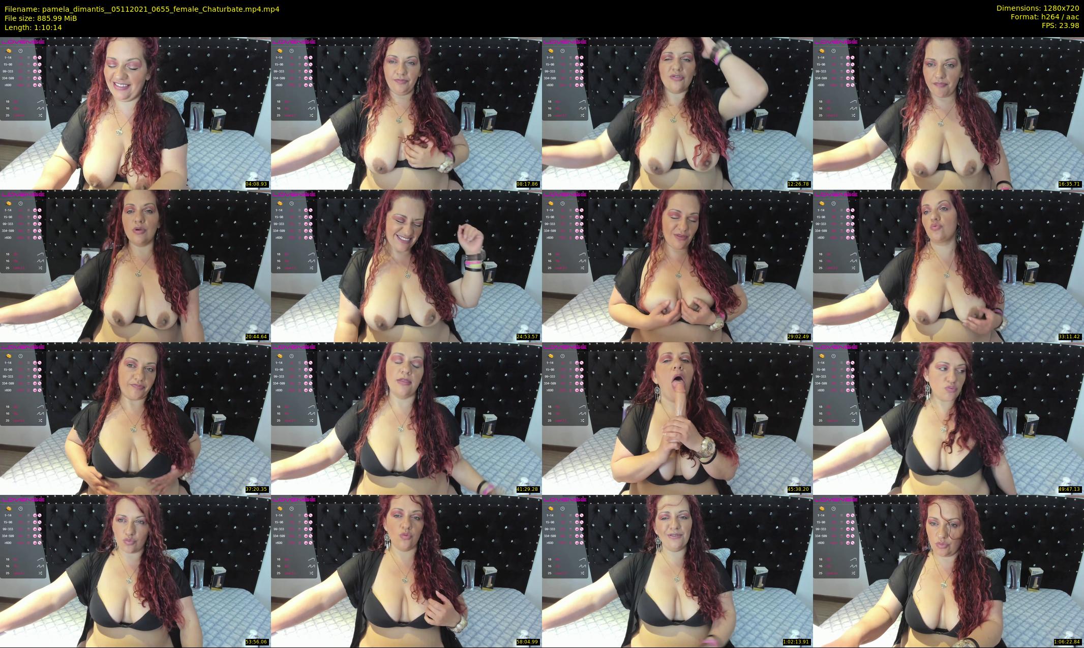 pamela_dimantis_ — 71 minute Chaturbate female cam show recording, 720p, Nov 5, 2021