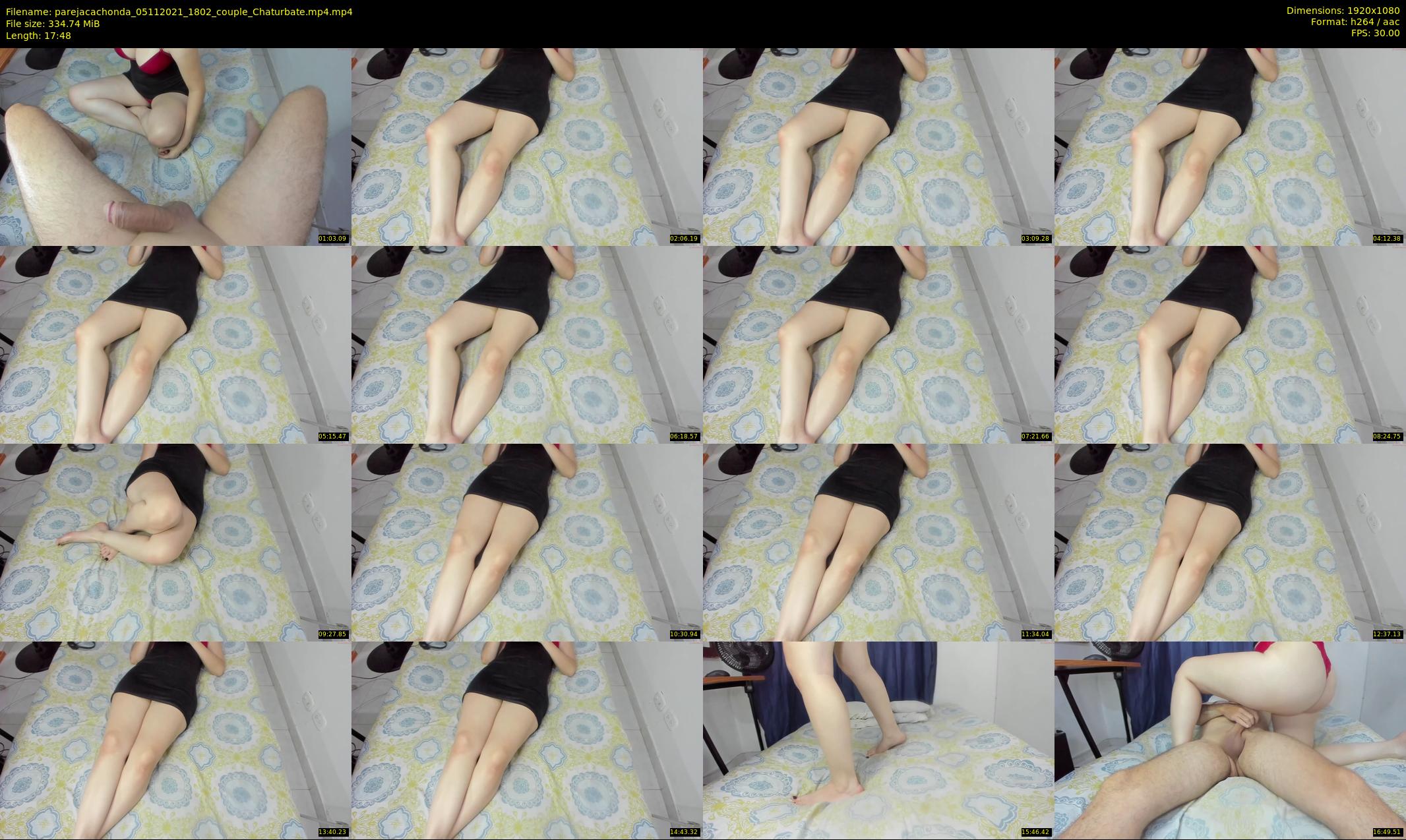 parejacachonda — 18 minute Chaturbate couple cam show recording, 1080p, Nov 5, 2021