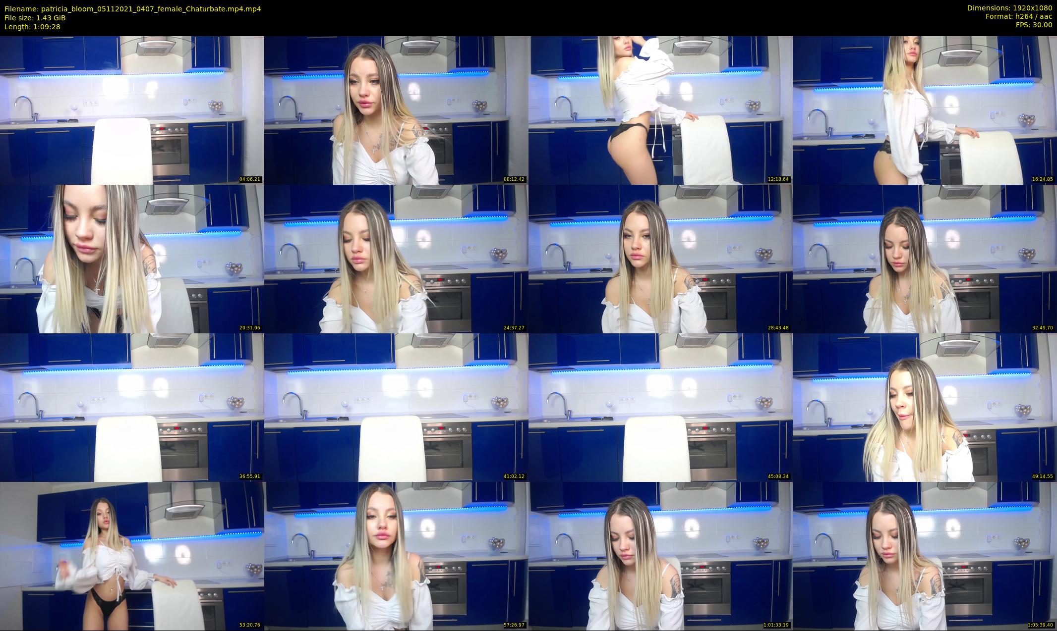 patricia_bloom — 70 minute Chaturbate female cam show recording, 1080p, Nov 5, 2021