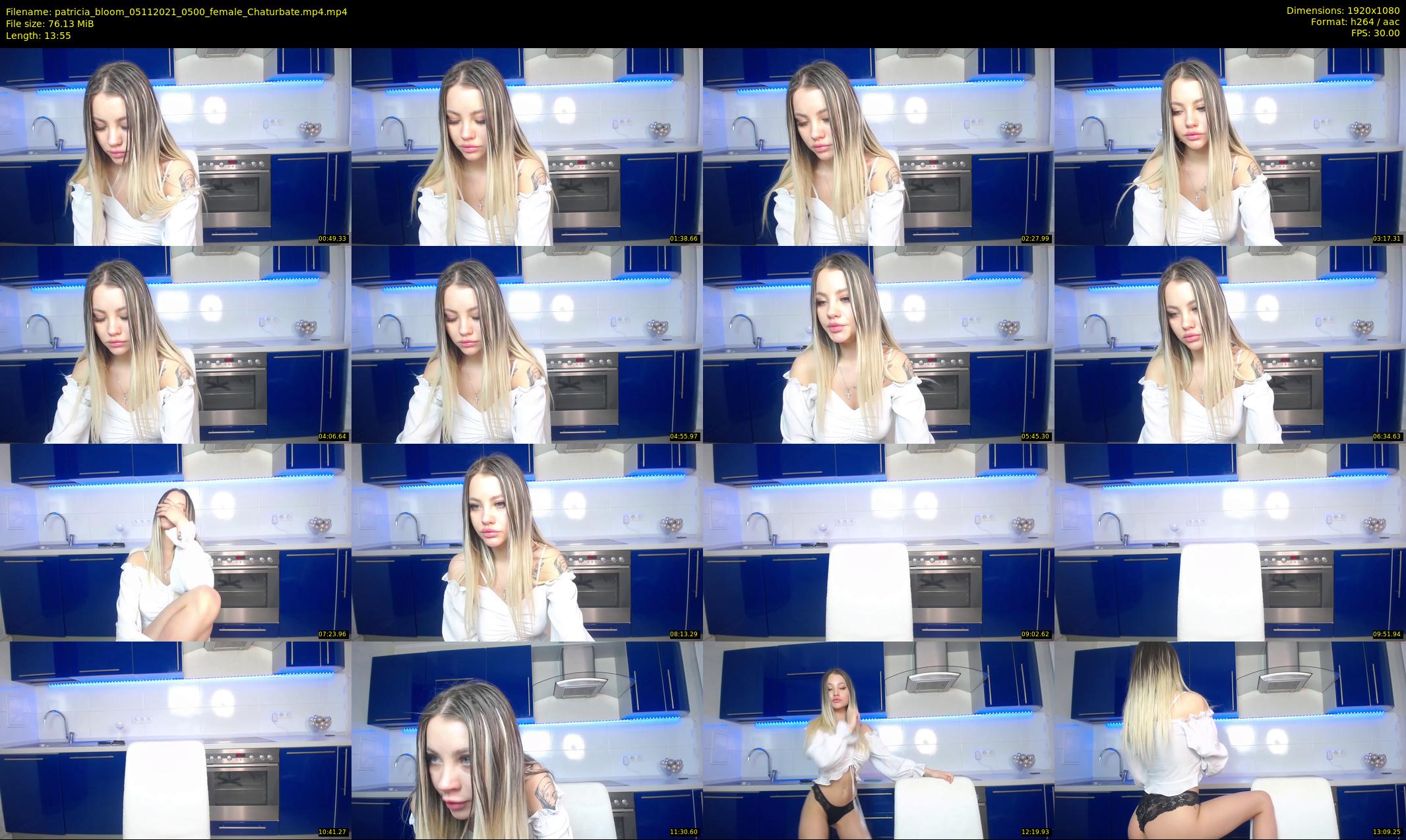 patricia_bloom — 14 minute Chaturbate female cam show recording, 1080p, Nov 5, 2021