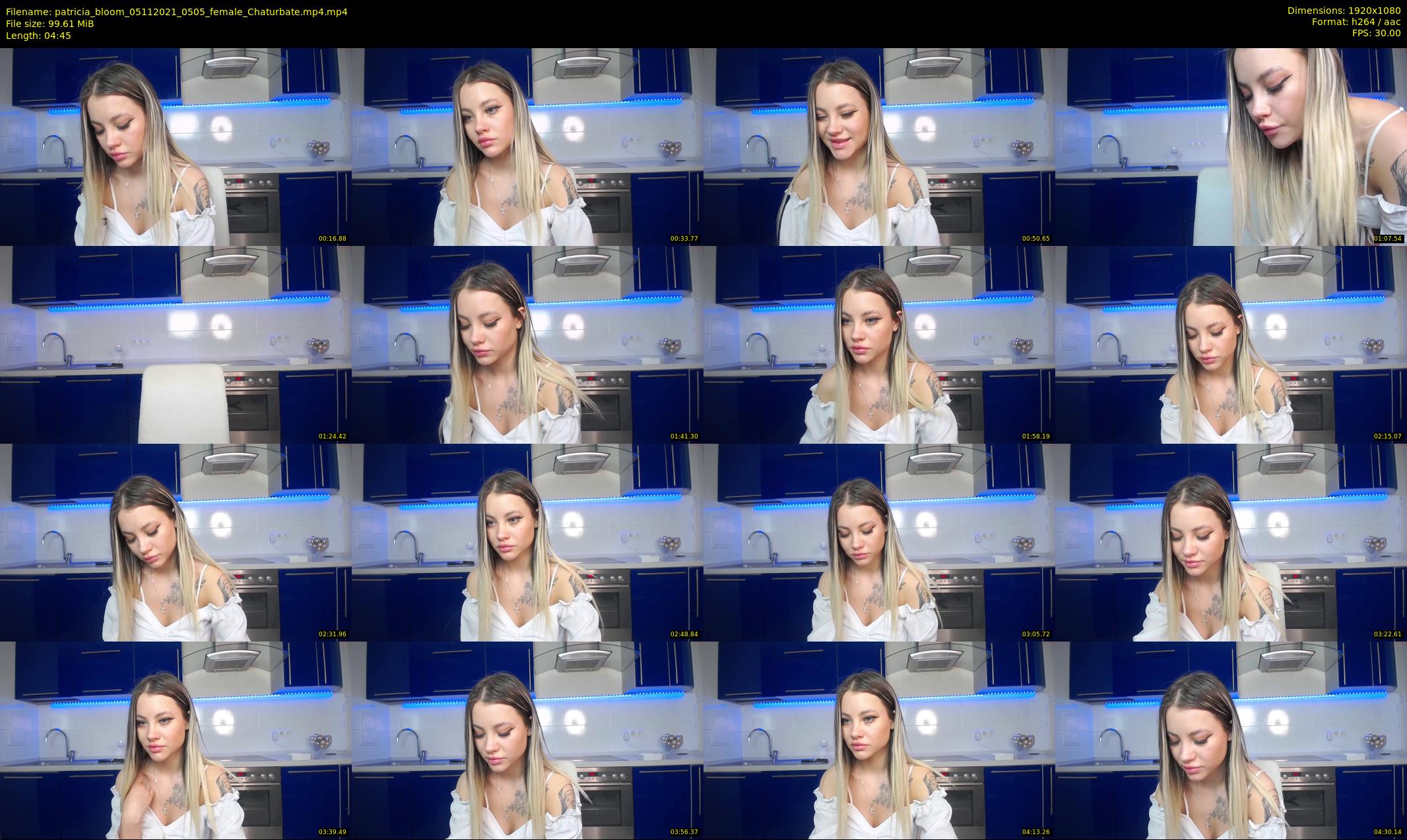 patricia_bloom — 5 minute Chaturbate female cam show recording, 1080p, Nov 5, 2021