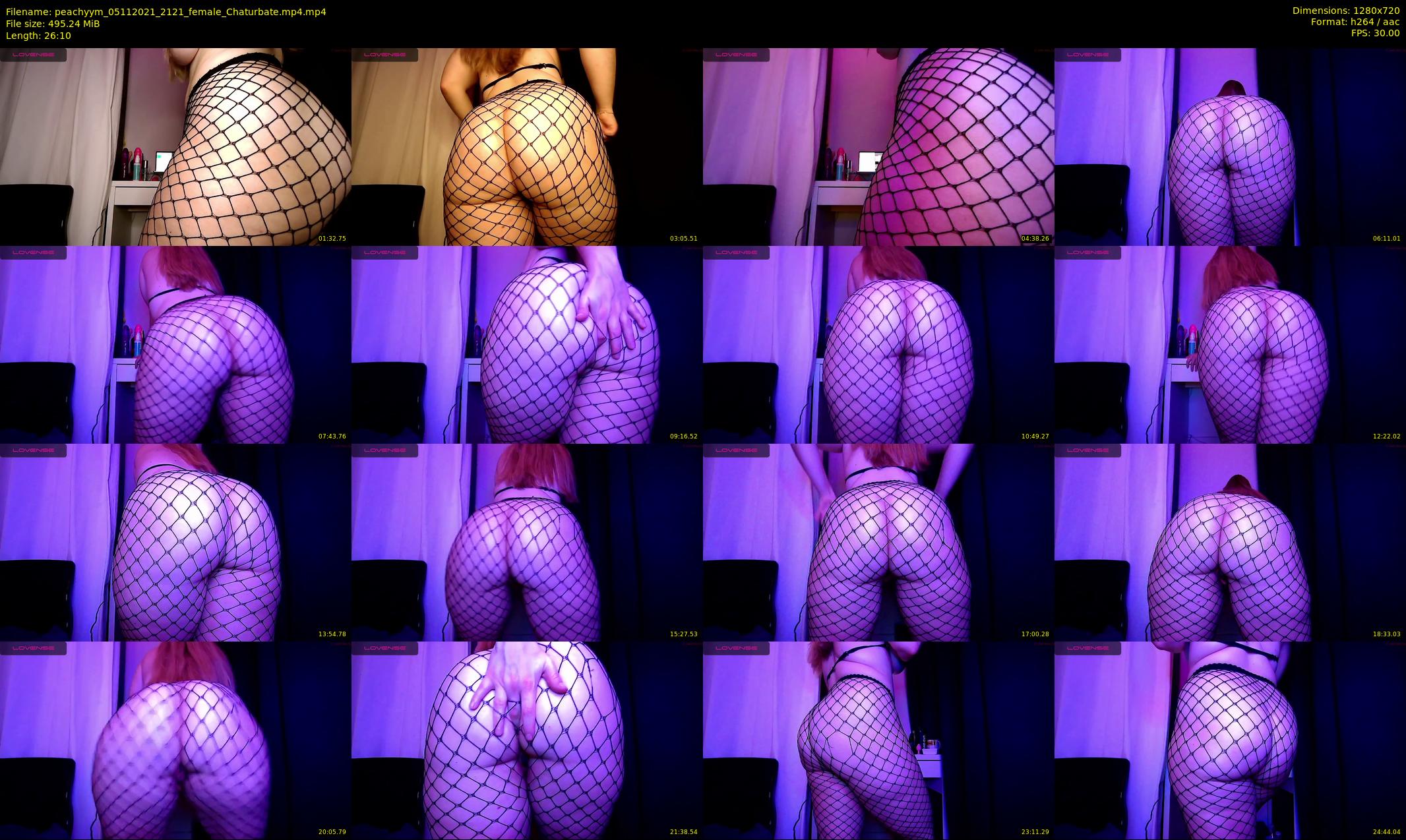 peachyym — 27 minute Chaturbate female cam show recording, 720p, Nov 5, 2021