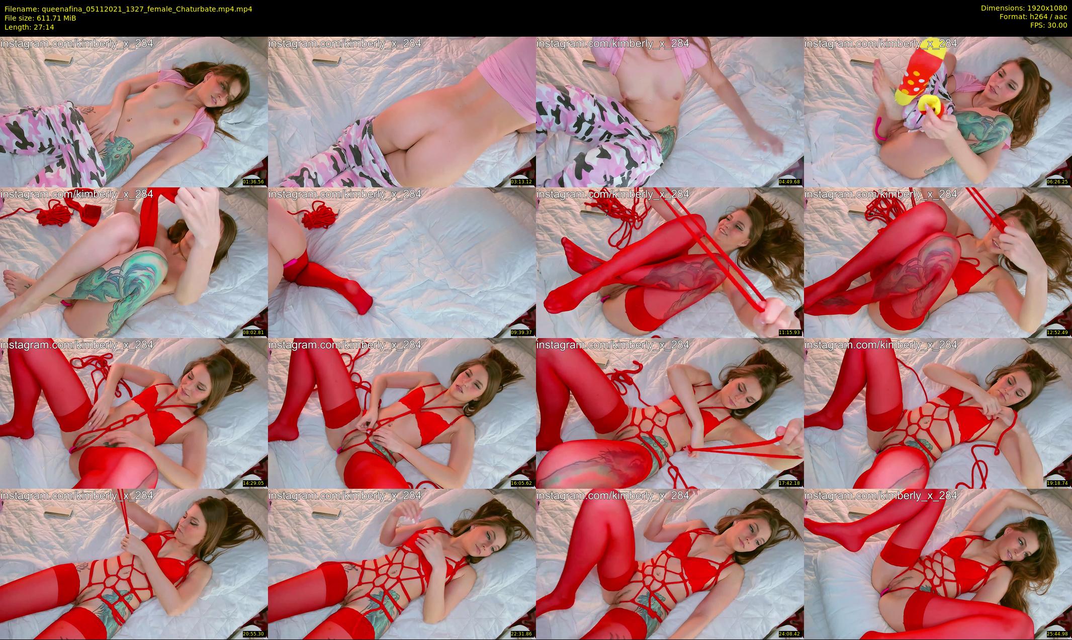 queenafina — 28 minute Chaturbate female cam show recording, 1080p, Nov 5, 2021