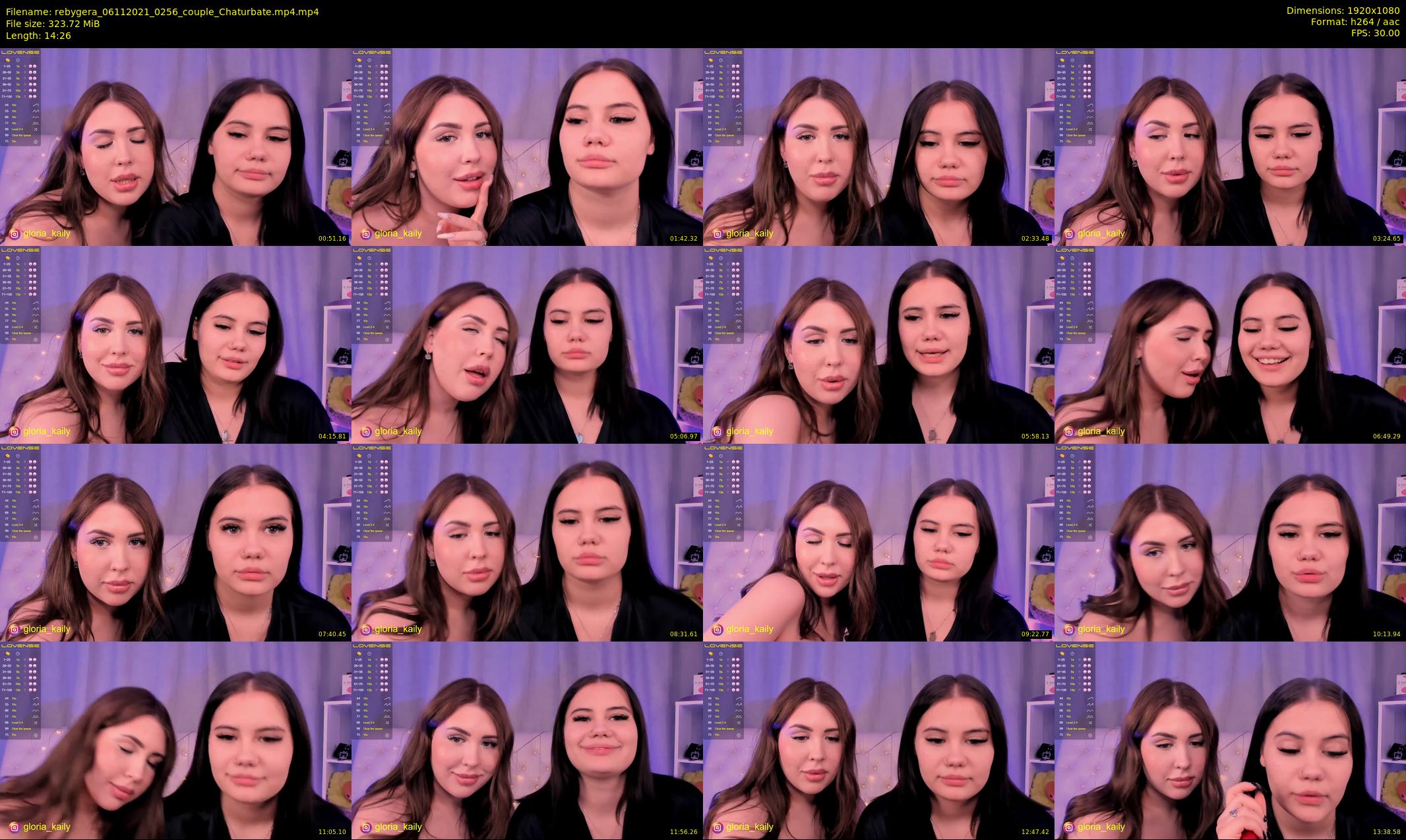 rebygera — 15 minute Chaturbate couple cam show recording, 1080p, Nov 6, 2021