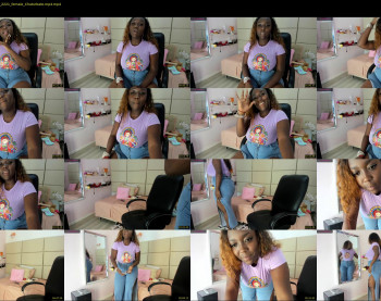 selene_ebony — 7 minute Chaturbate female cam show recording, 1080p, Nov 5, 2021