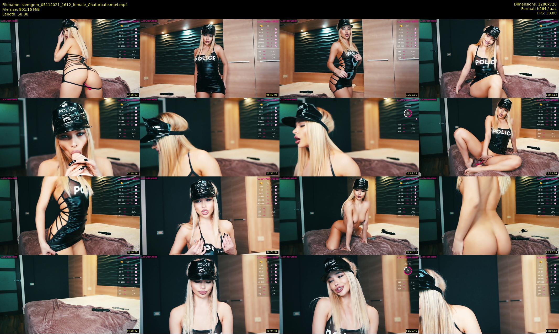 slemgem — 59 minute Chaturbate couple cam show recording, 720p, Nov 5, 2021