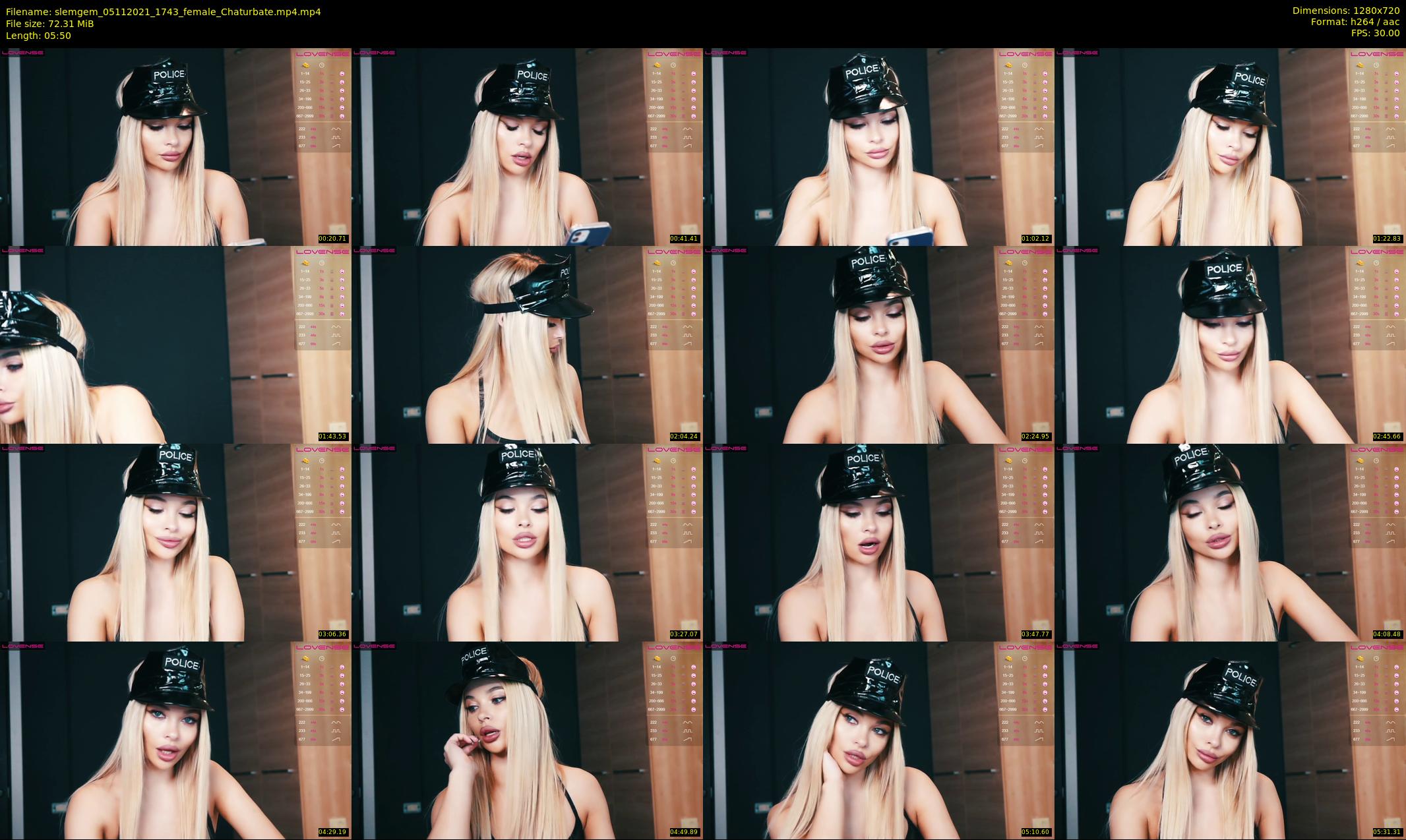 slemgem — 6 minute Chaturbate couple cam show recording, 720p, Nov 5, 2021