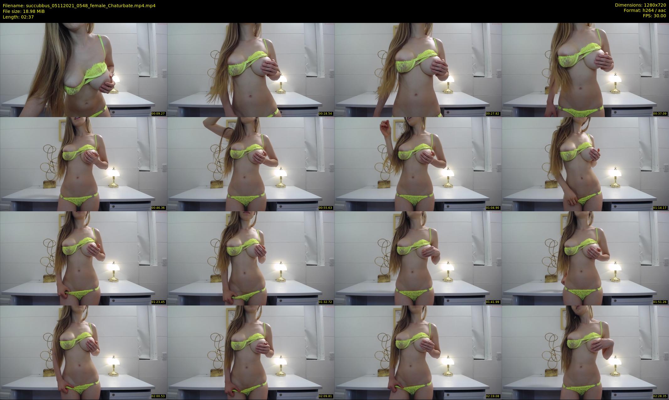 succubbus — 3 minute Chaturbate female cam show recording, 720p, Nov 5, 2021