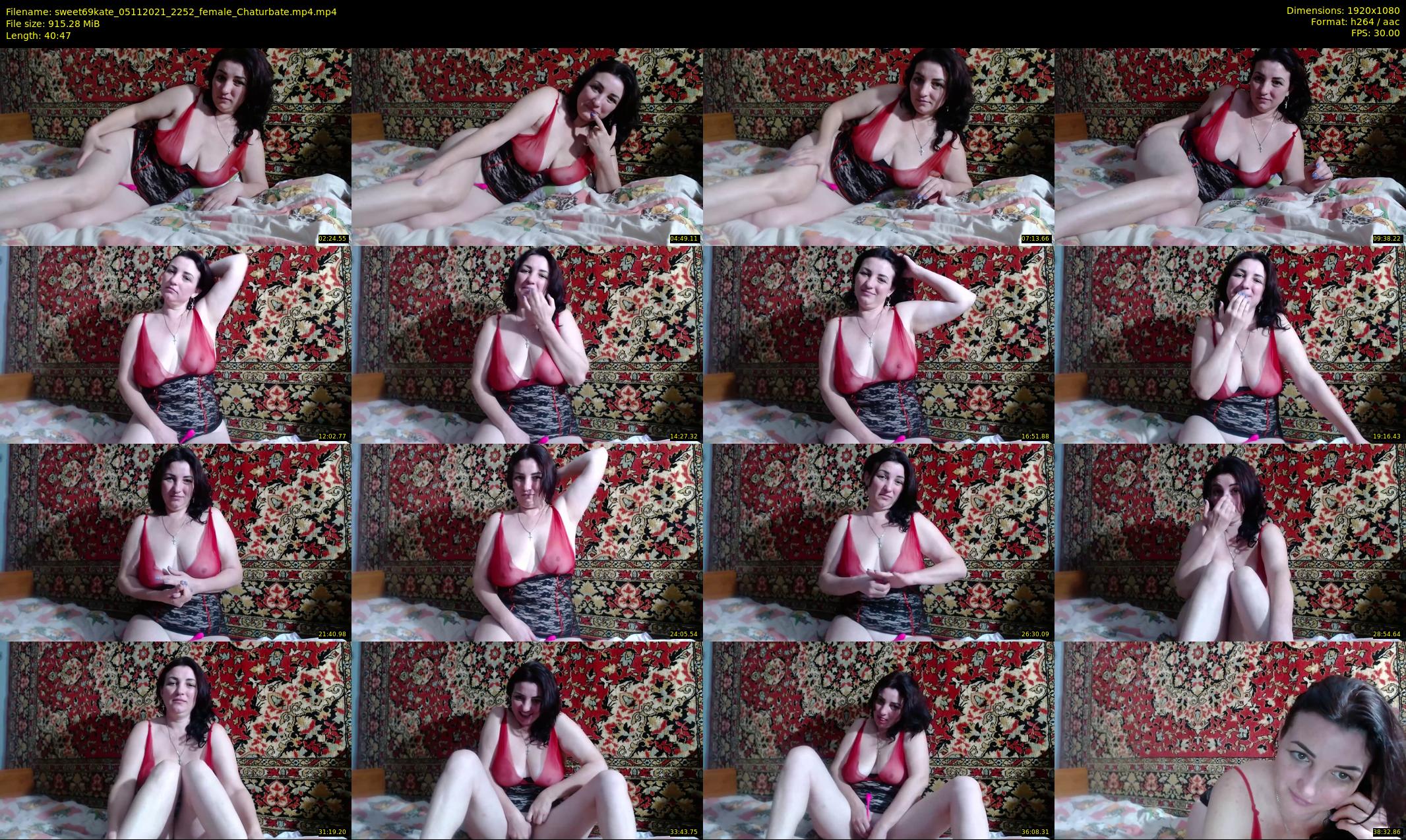 sweet69kate — 41 minute Chaturbate female cam show recording, 1080p, Nov 5, 2021