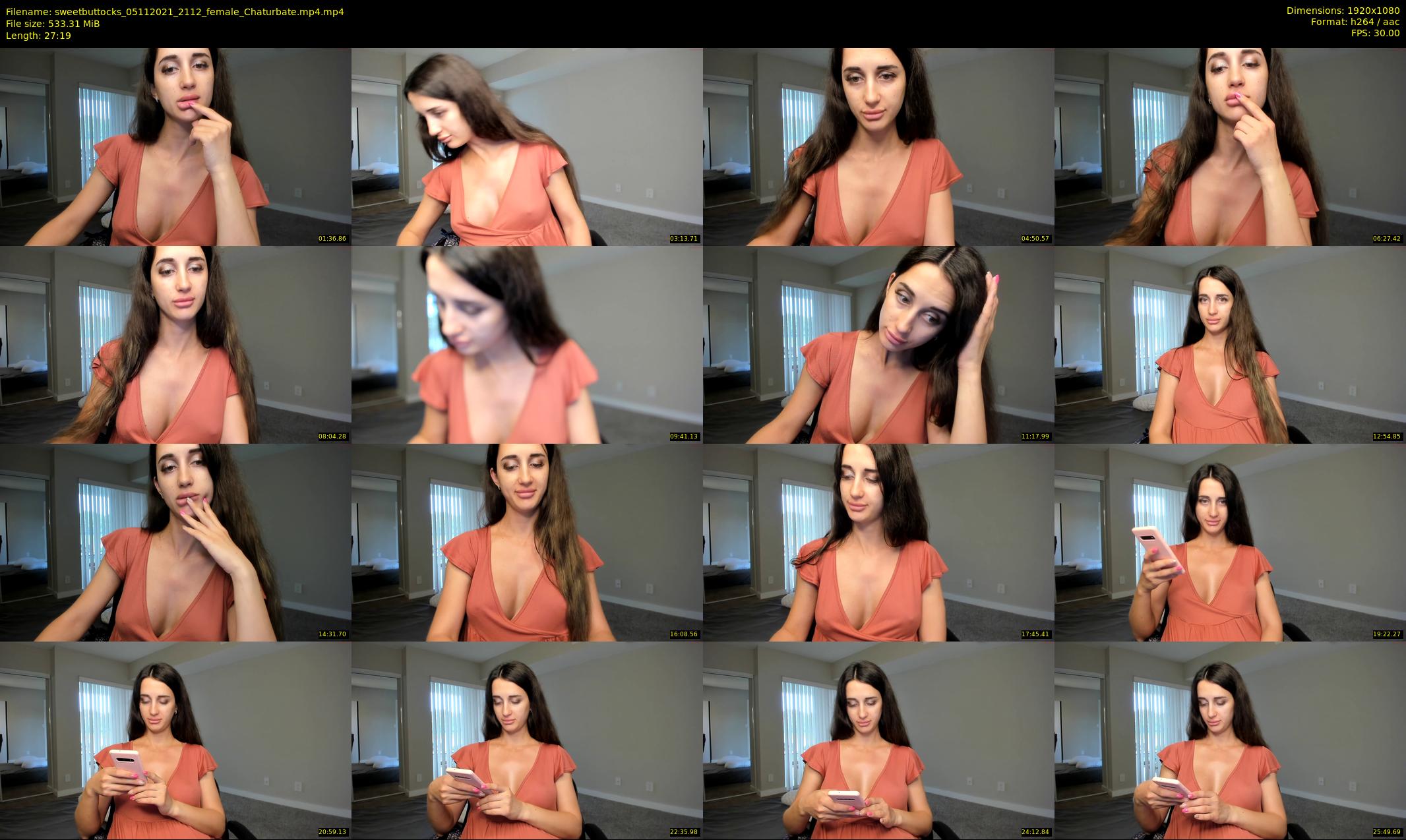 sweetbuttocks — 28 minute Chaturbate female cam show recording, 1080p, Nov 5, 2021