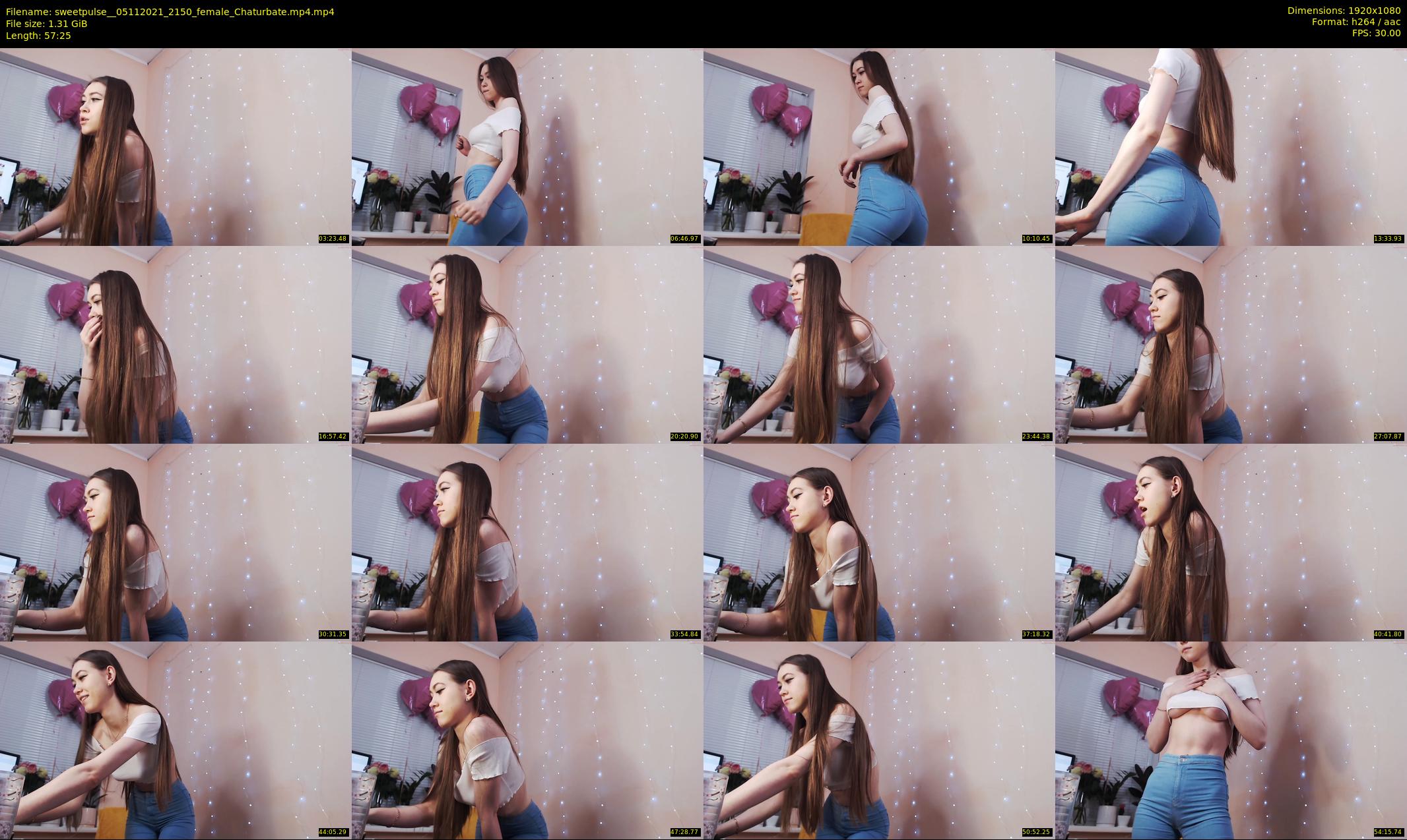 sweetpulse_ — 58 minute Chaturbate female cam show recording, 1080p, Nov 5, 2021