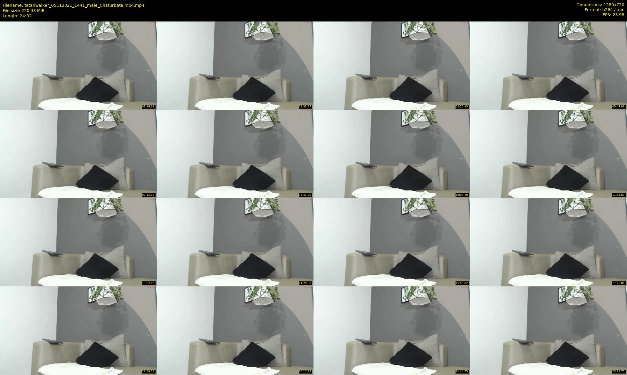 tatanwalker — 25 minute Chaturbate male cam show recording, 720p, Nov 5, 2021